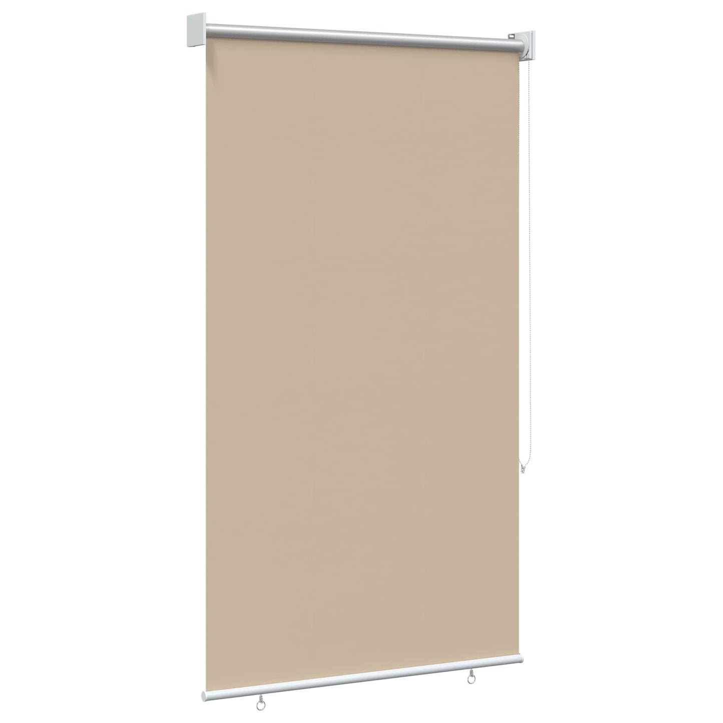 Rullegardin UV-beskyttelse Beige 80 x 230 cm Polyester