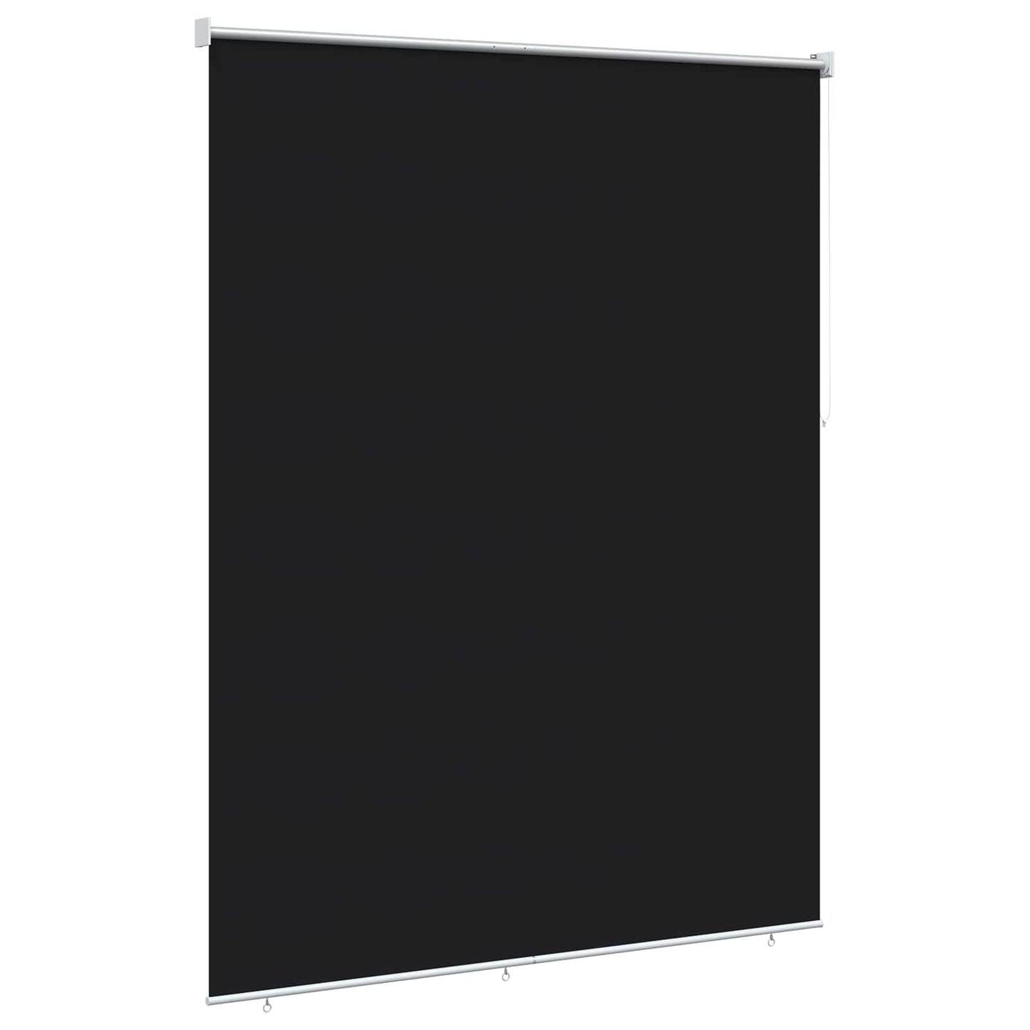 Rullegardin UV-beskyttelse Svart 180 x 140 cm Polyester