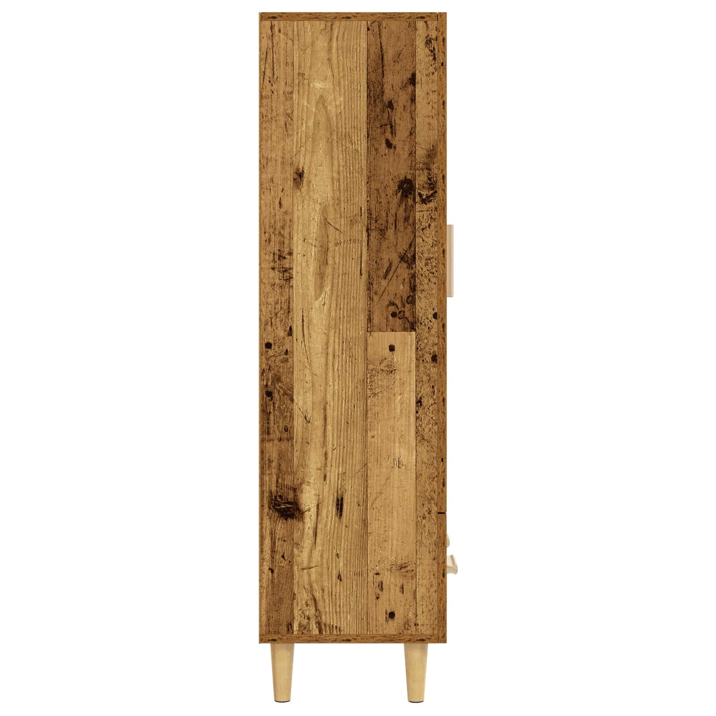 Høyskap Gammelt tre 70 x 31 x 115 cm Konstruert tre