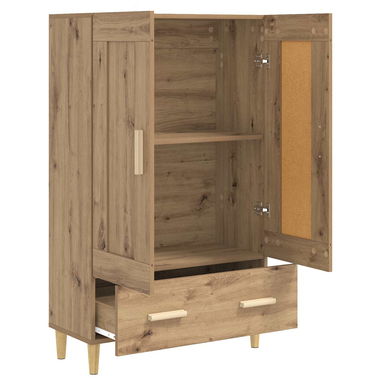Høyskap Artisan eik 70 x 31 x 115 cm Konstruert tre