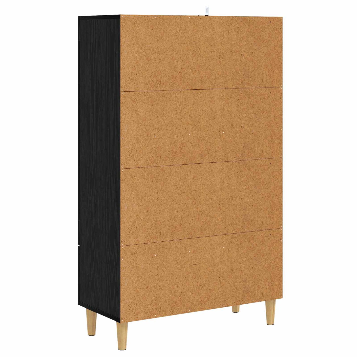 Høyskap Svart eik 70 x 31 x 115 cm Konstruert tre
