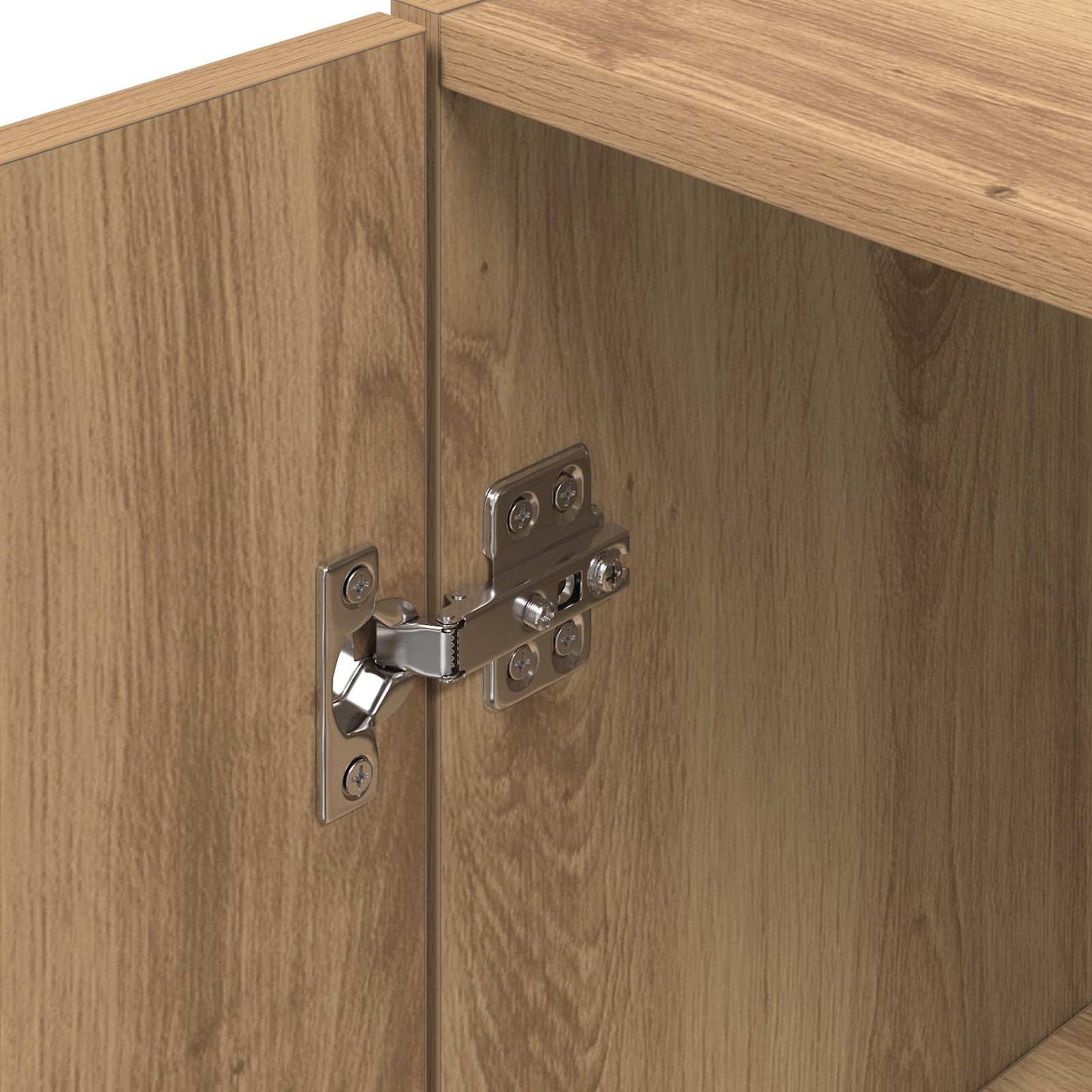 Veggskap Artisan eik 80 x 42,5 x 64 cm Konstruert tre
