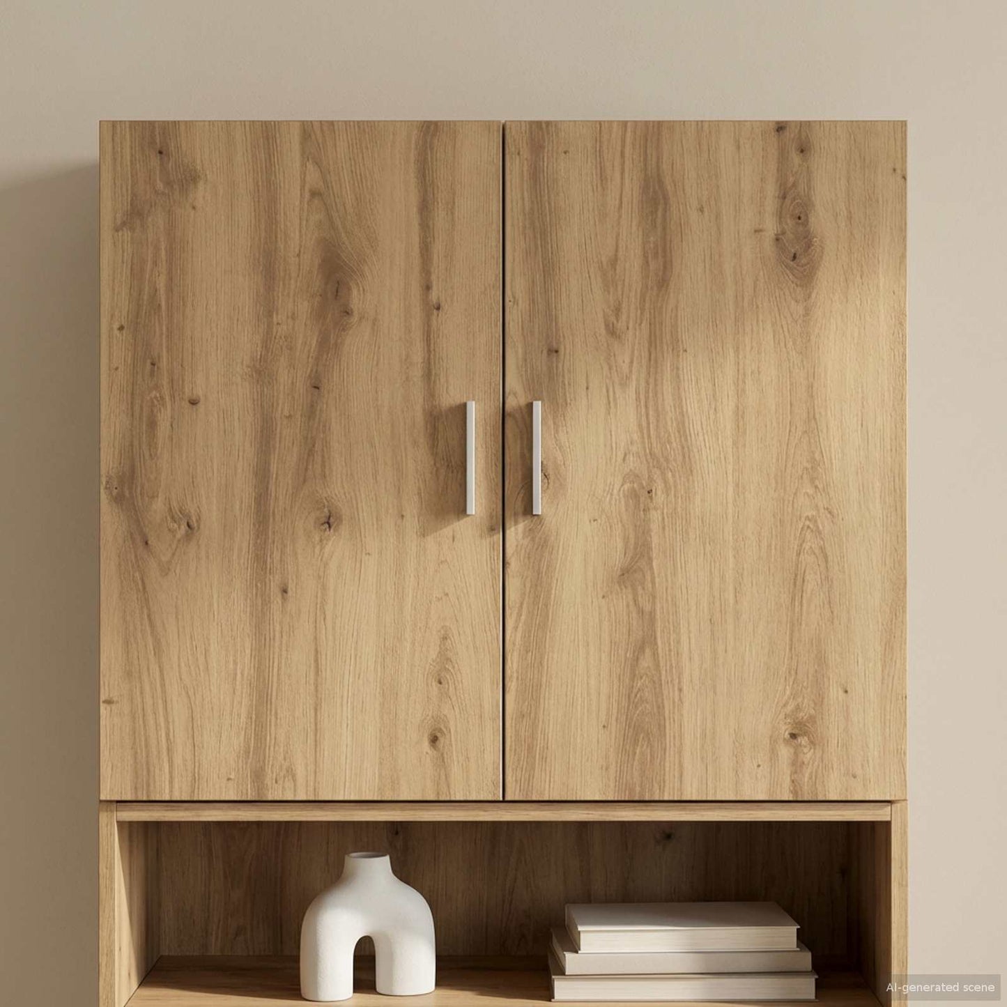 Veggskap Artisan eik 80 x 42,5 x 64 cm Konstruert tre