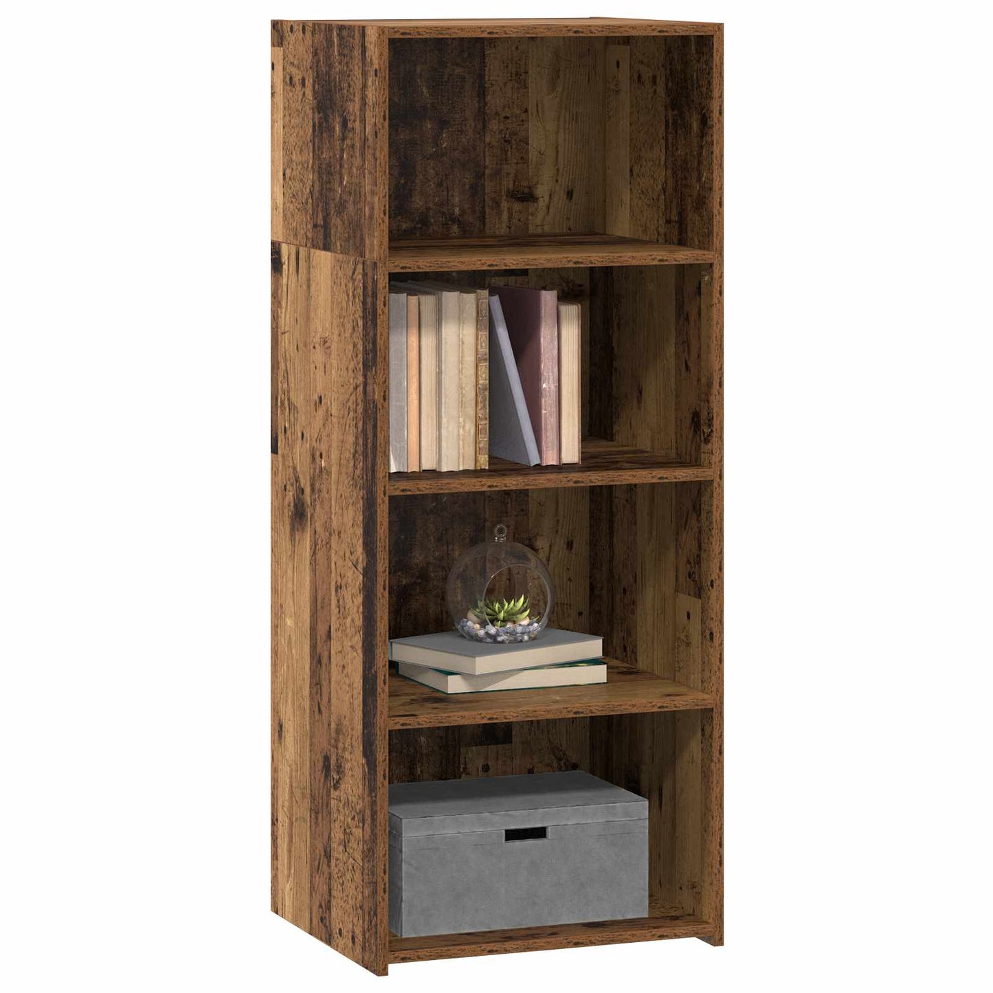 Høyskap Gammelt tre 50 x 41 x 124 cm Konstruert tre