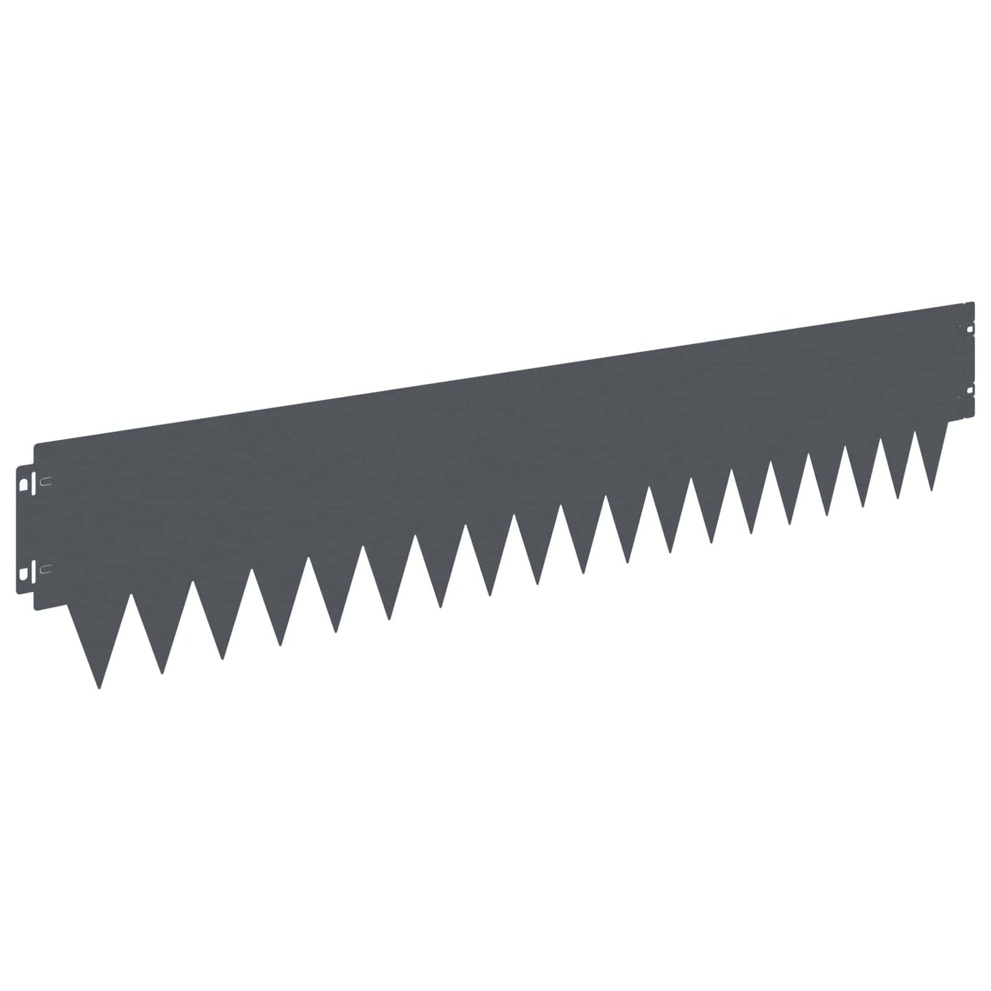 Gjerdekant 20 pcs 103 x 20 cm metall Antrasitt