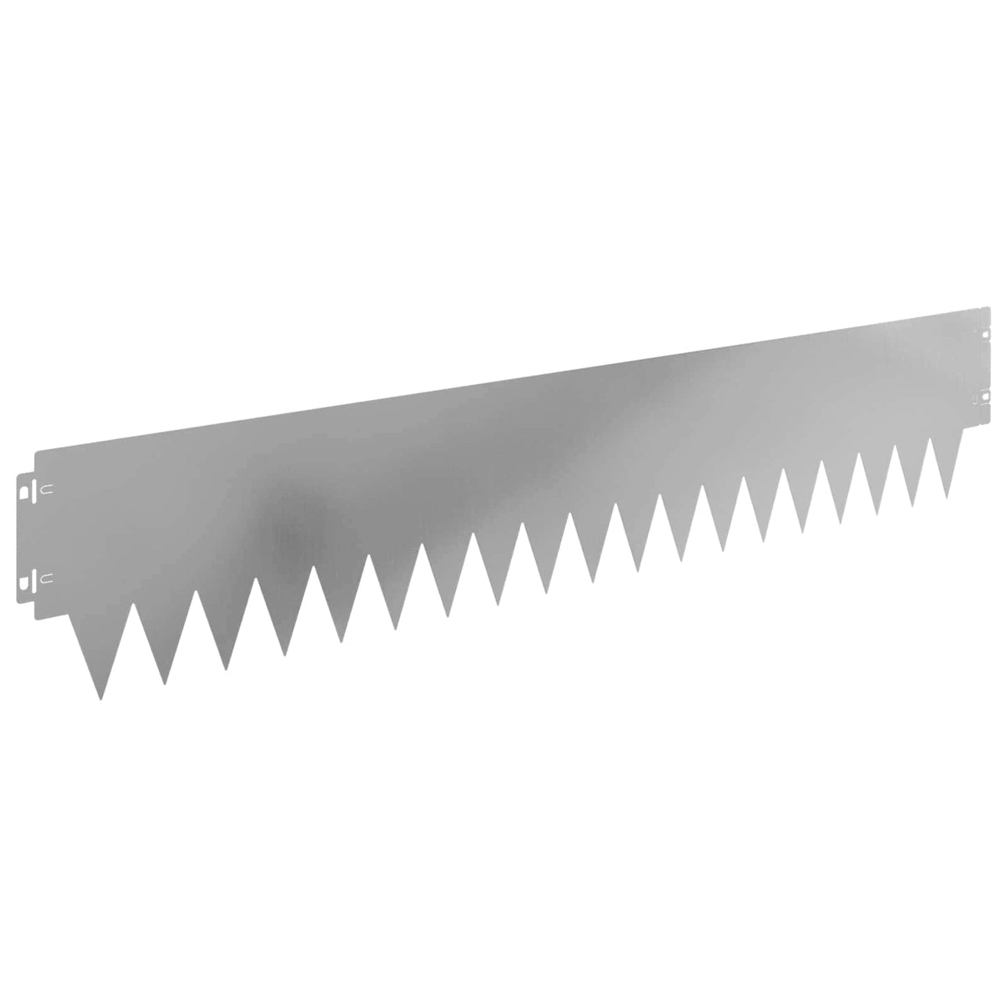 Gjerdekant 30 pcs 103 x 20 cm metall Sølv