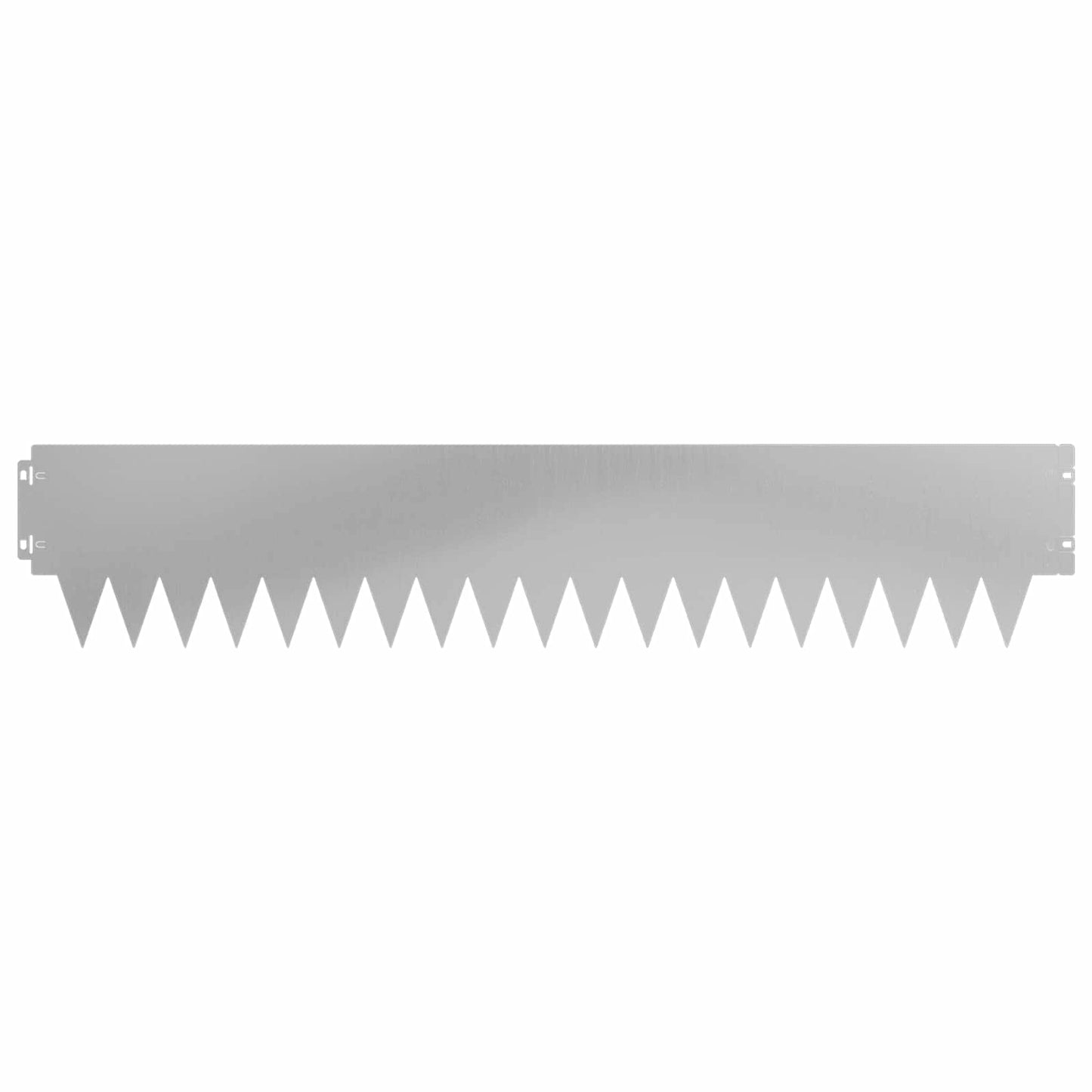 Gjerdekant 30 pcs 103 x 20 cm metall Sølv