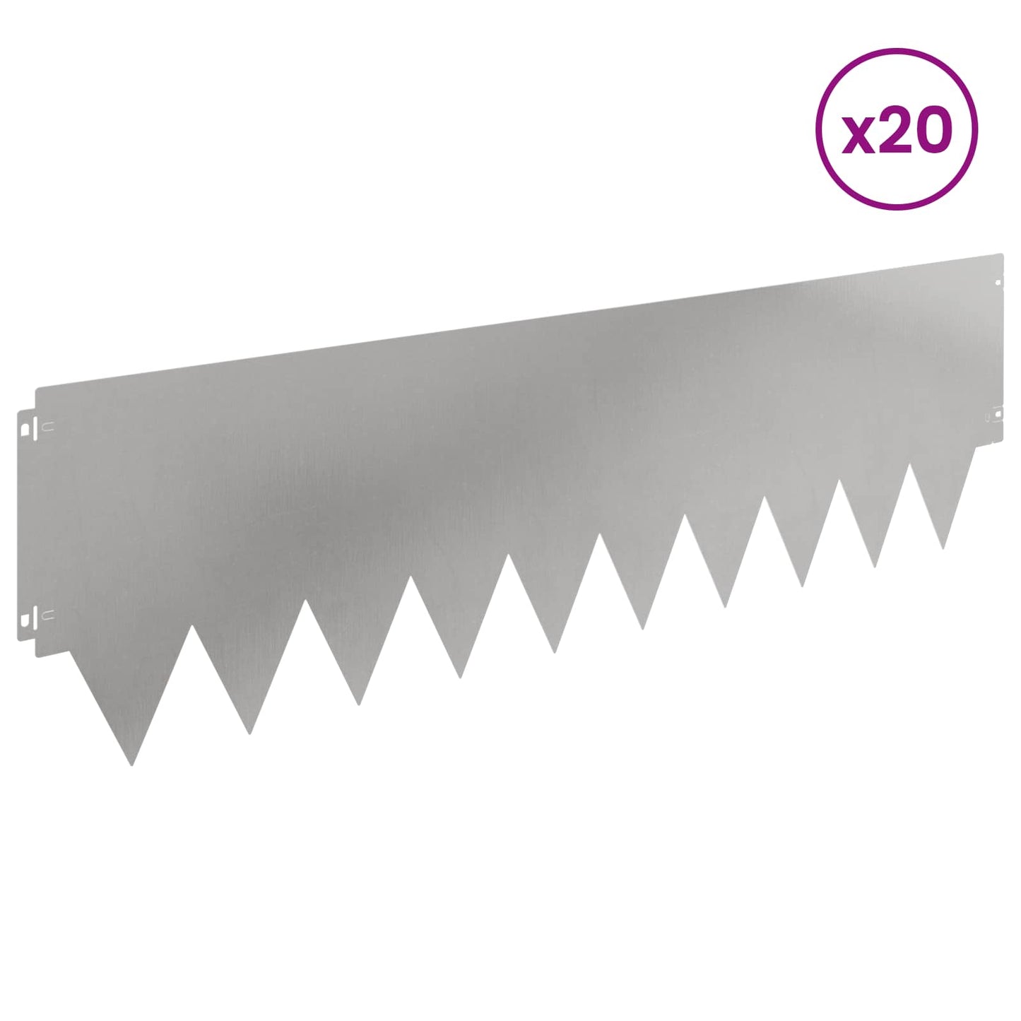 Gjerdekant 20 pcs metall