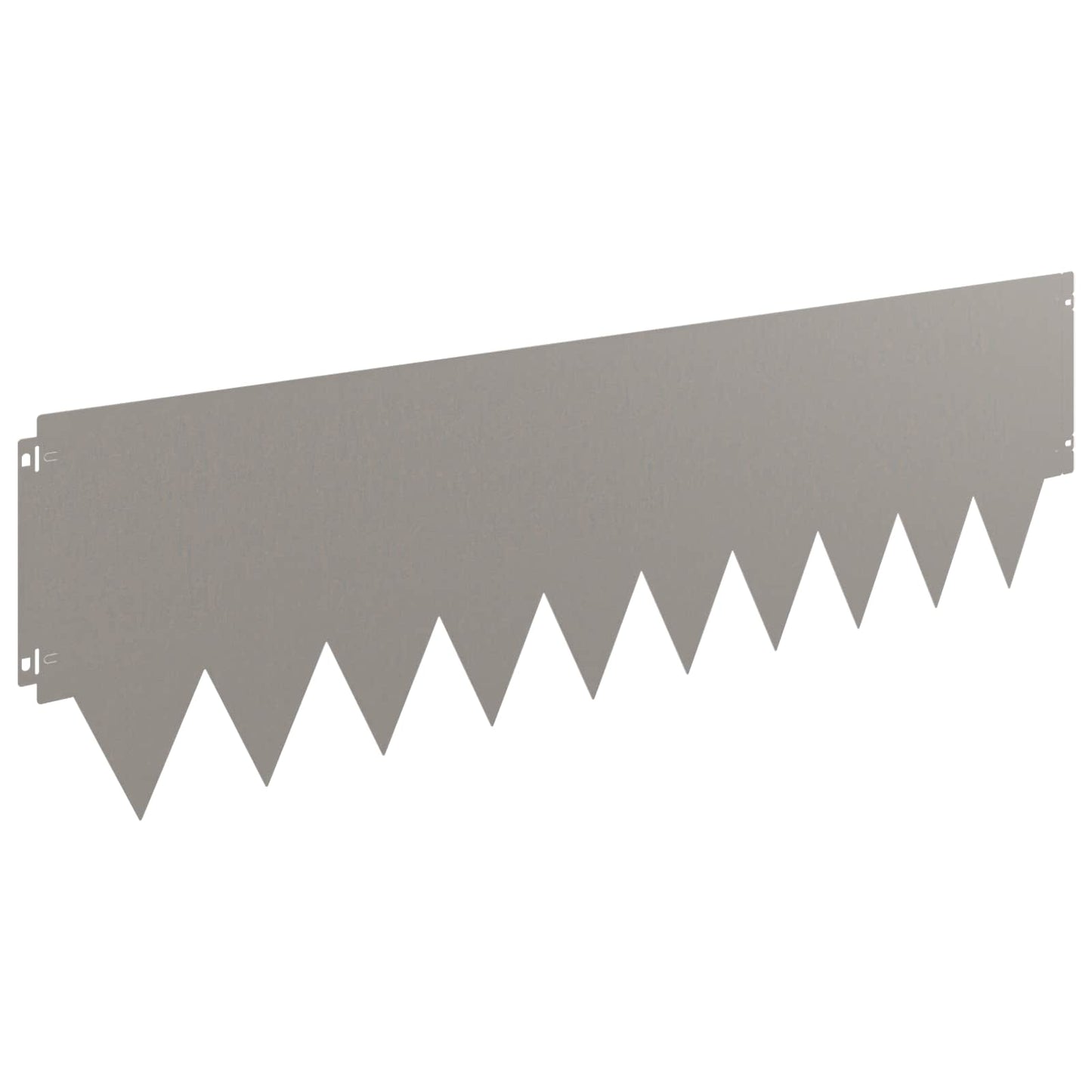 Gjerdekant 20 pcs 103 x 30 cm metall Rusten