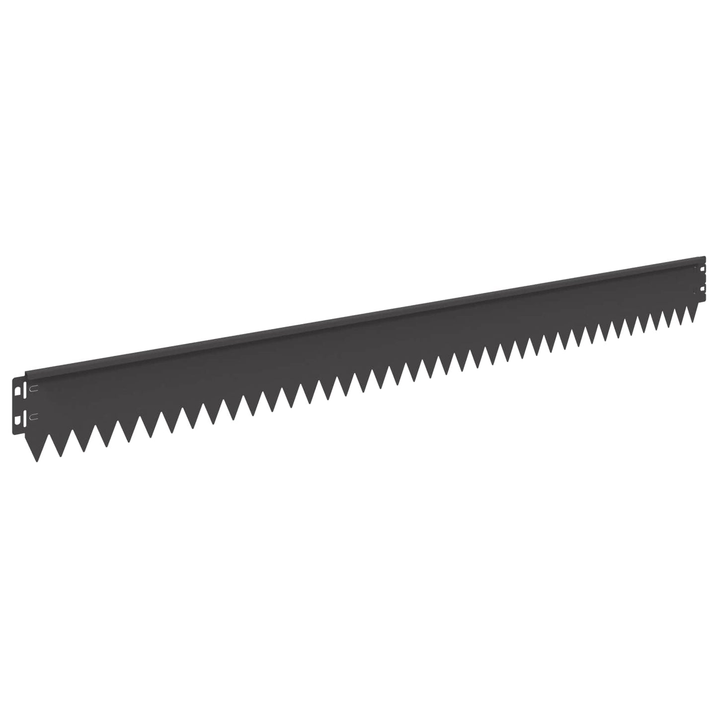 Gjerdekant 10 pcs 103 x 10 cm Stål Svart