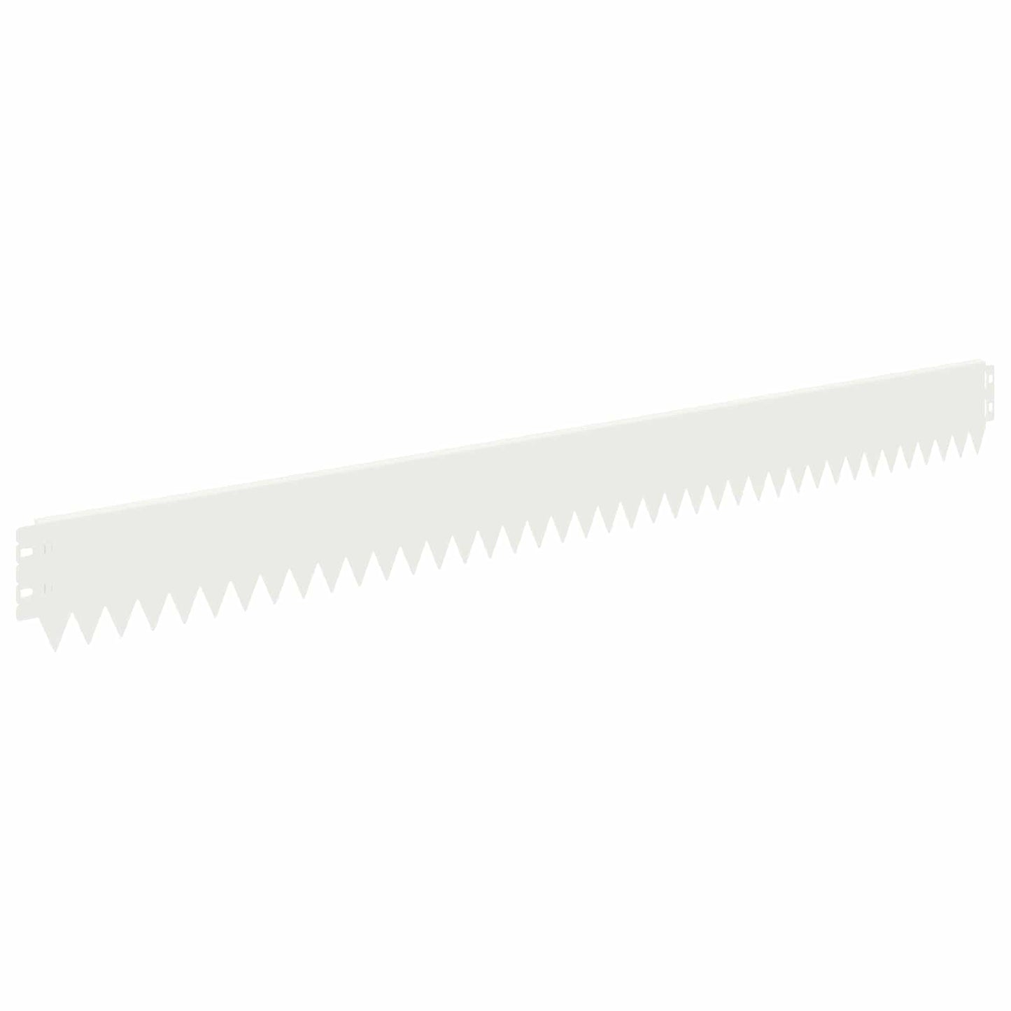 Gjerdekant 50 pcs 103 x 10 cm Stål Hvit