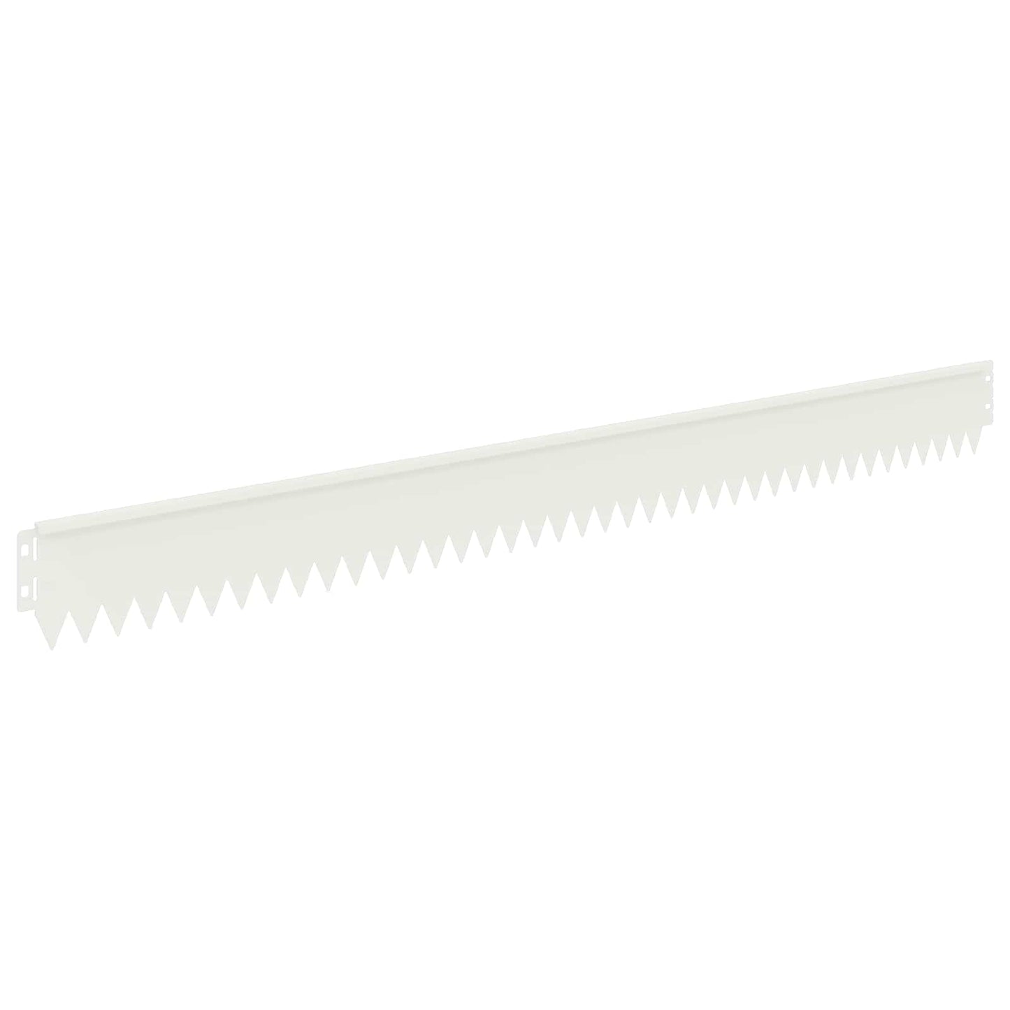 Gjerdekant 50 pcs 103 x 10 cm Stål Hvit