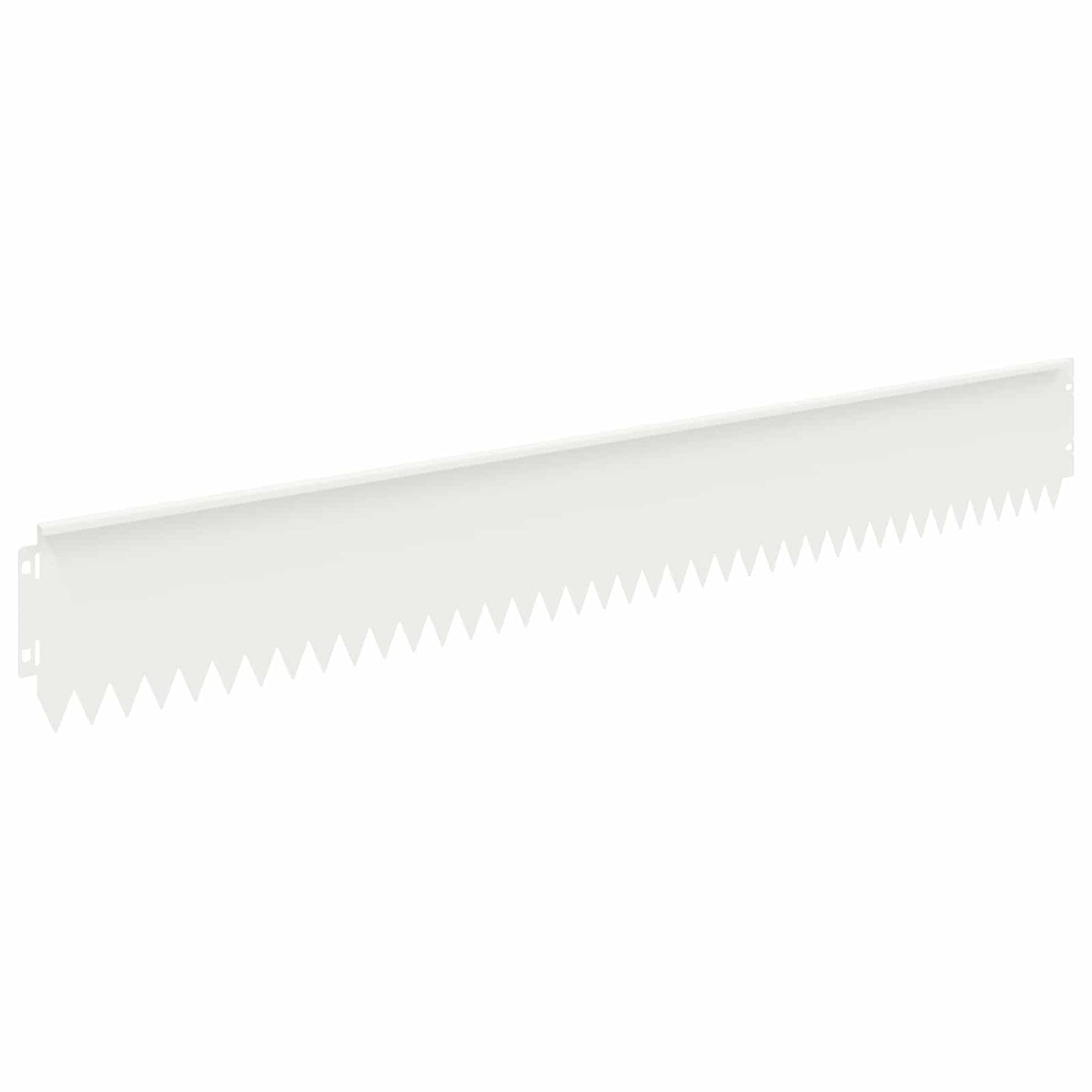 Gjerdekant 20 pcs 103 x 15 cm Stål Hvit