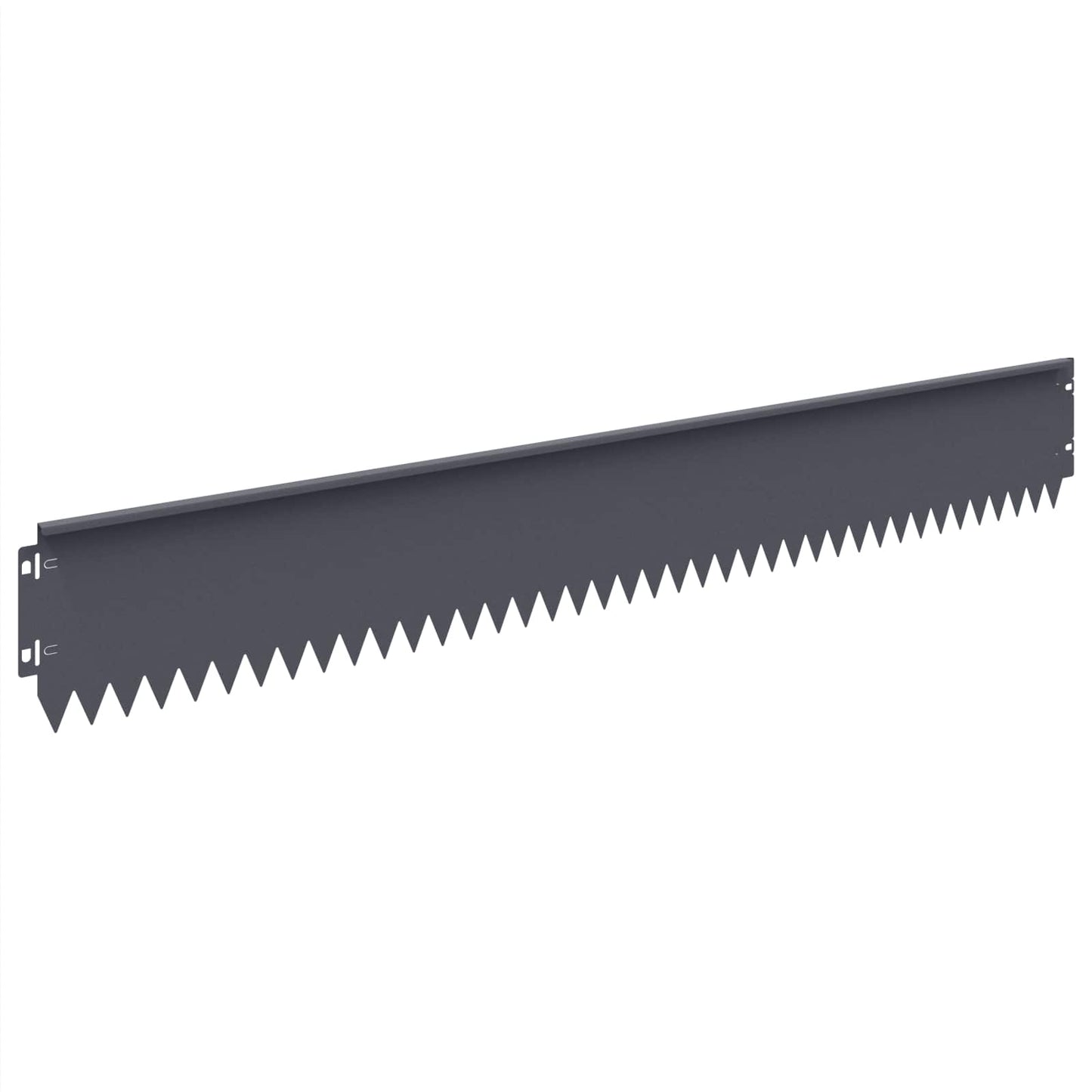 Gjerdekant 10 pcs 103 x 15 cm Stål Antrasitt