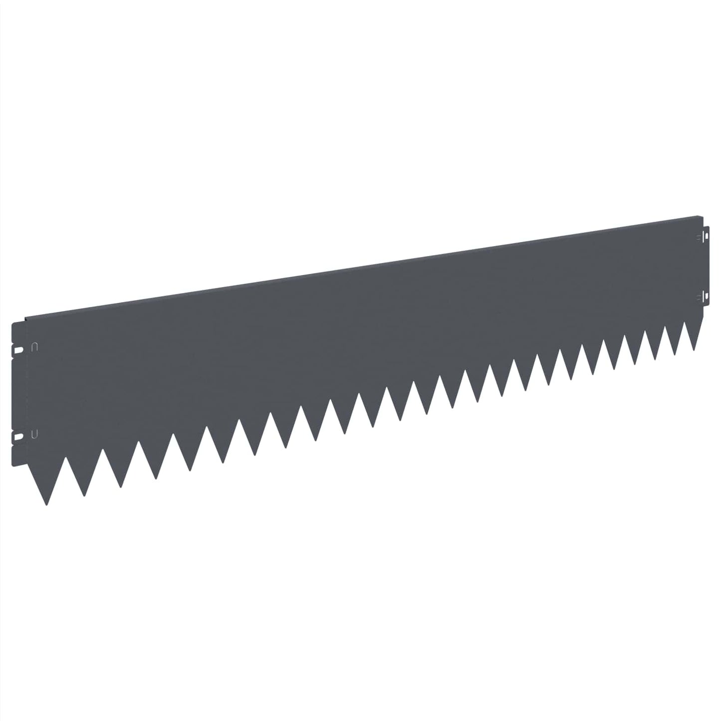 Gjerdekant 10 pcs 103 x 20 cm Stål Antrasitt