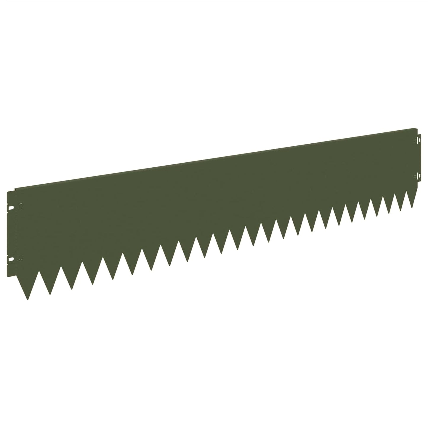 Gjerdekant 10 pcs 103 x 20 cm Stål Olivengrønn