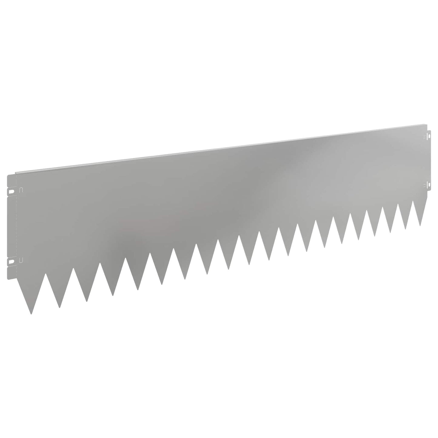 Gjerdekant 10 pcs 103 x 25 cm Stål Sølv