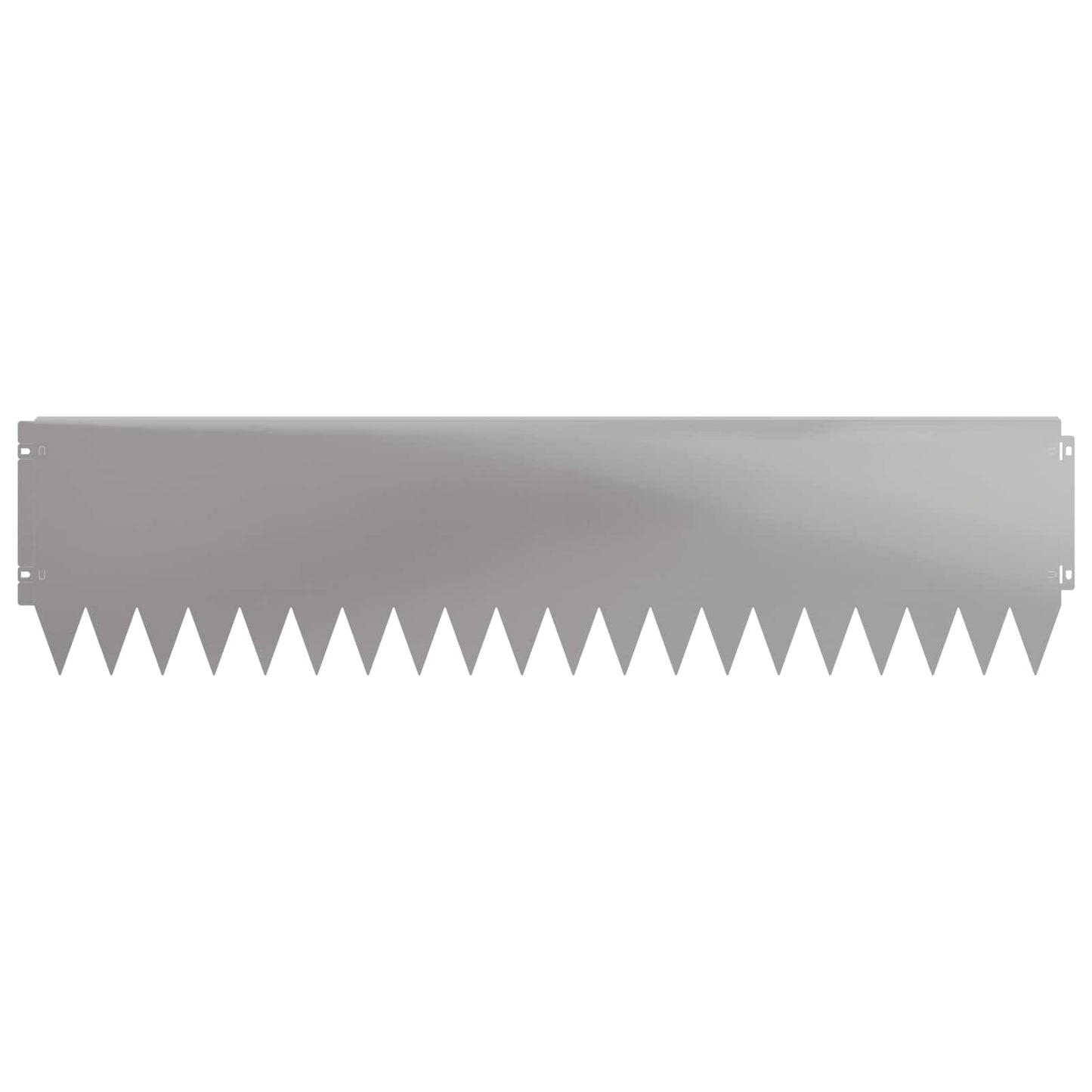 Gjerdekant 20 pcs 103 x 25 cm Stål Sølv