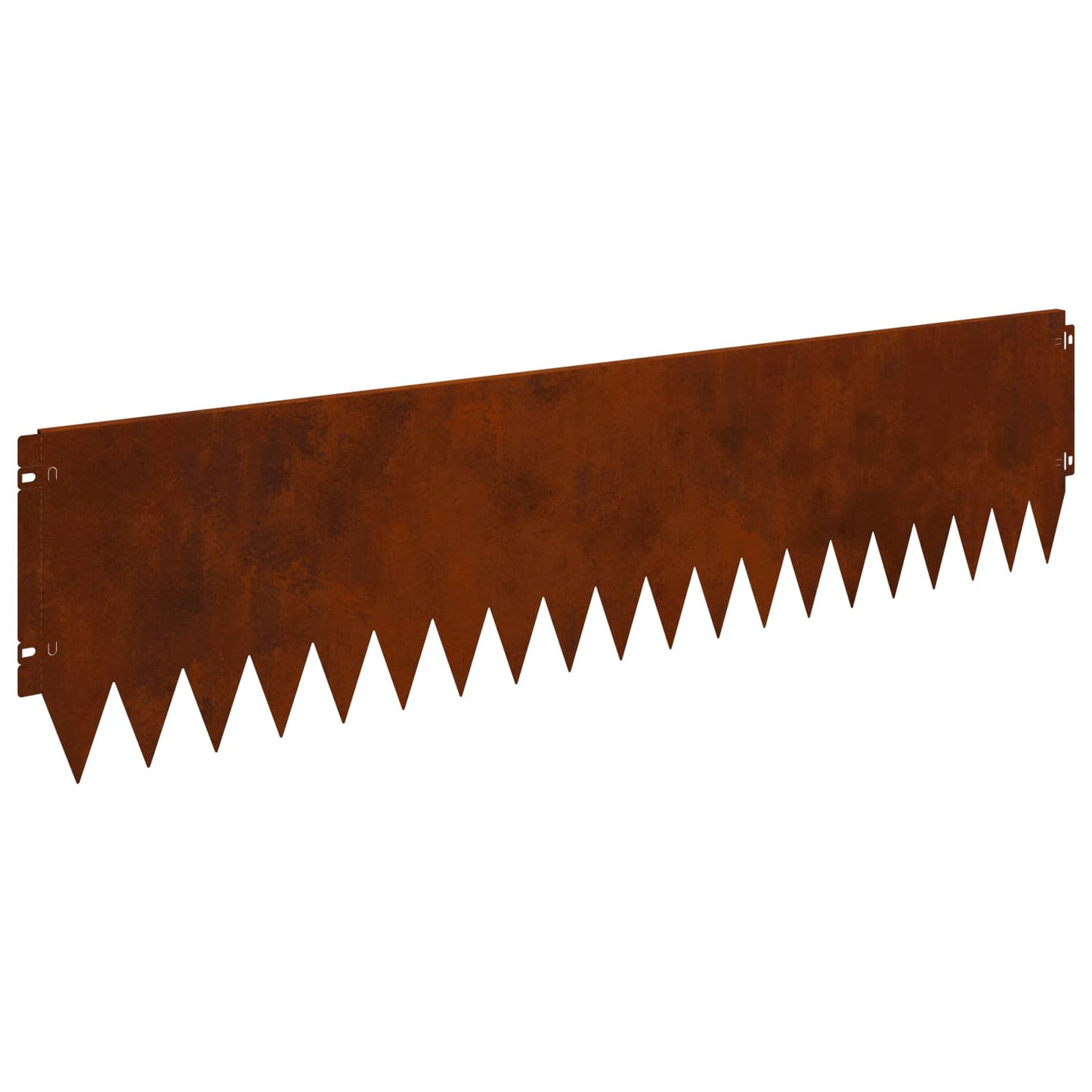 Gjerdekant 10 pcs 103 x 25 cm Stål Rusten