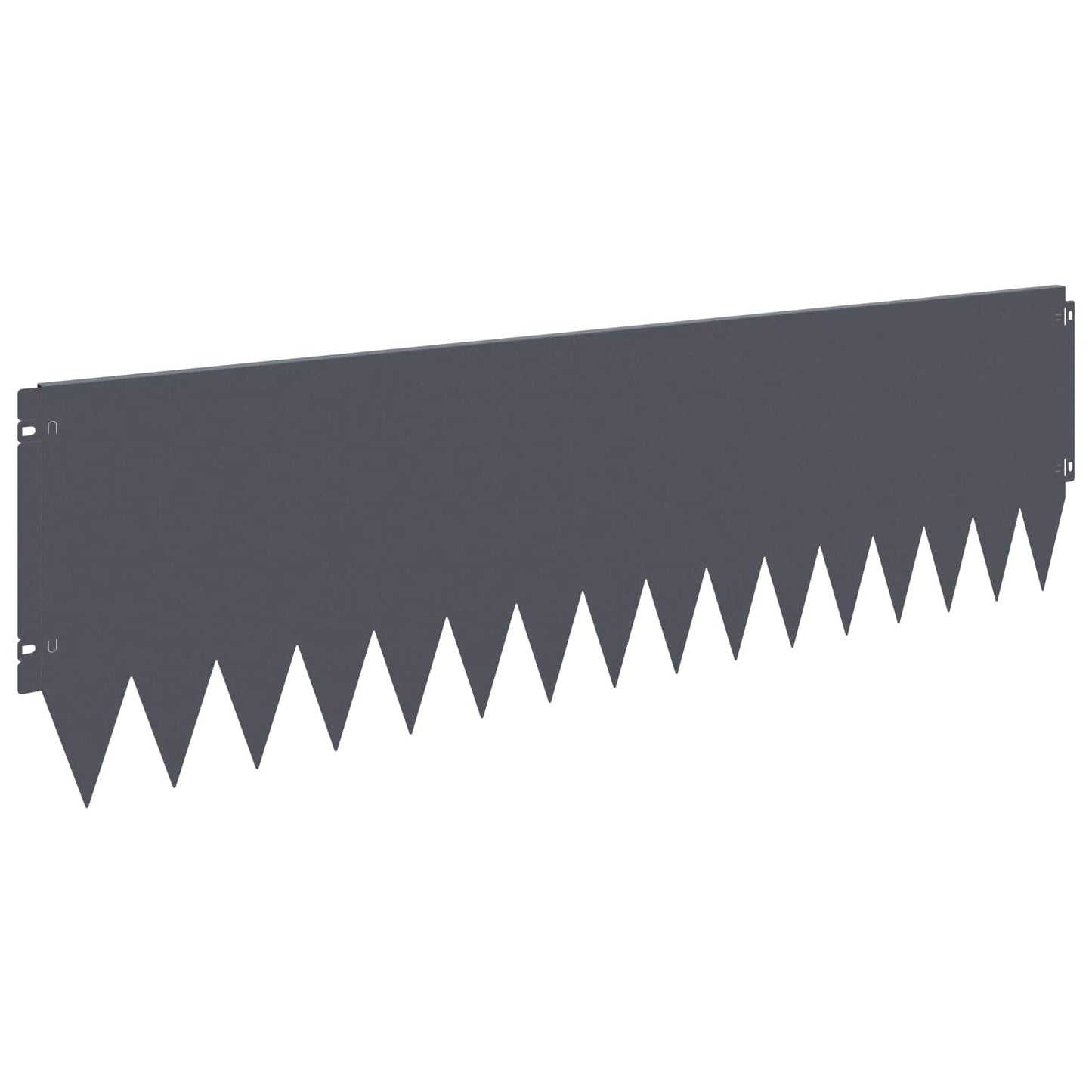 Gjerdekant 20 pcs 103 x 30 cm Stål Antrasitt