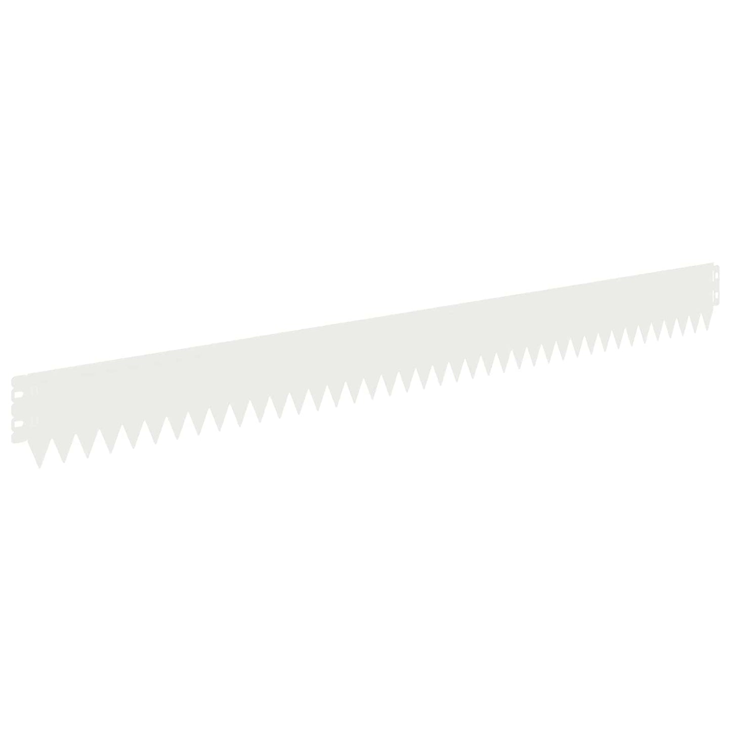Gjerdekant 10 pcs 103 x 10 cm Stål Hvit