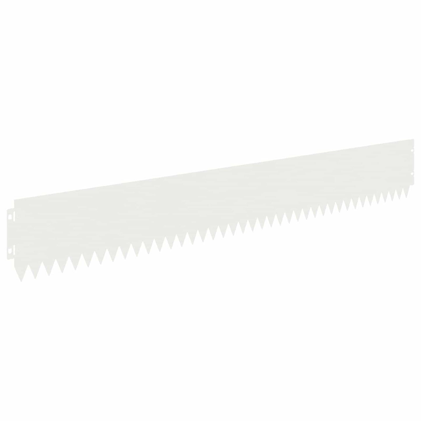 Gjerdekant 20 pcs 103 x 15 cm Stål Hvit