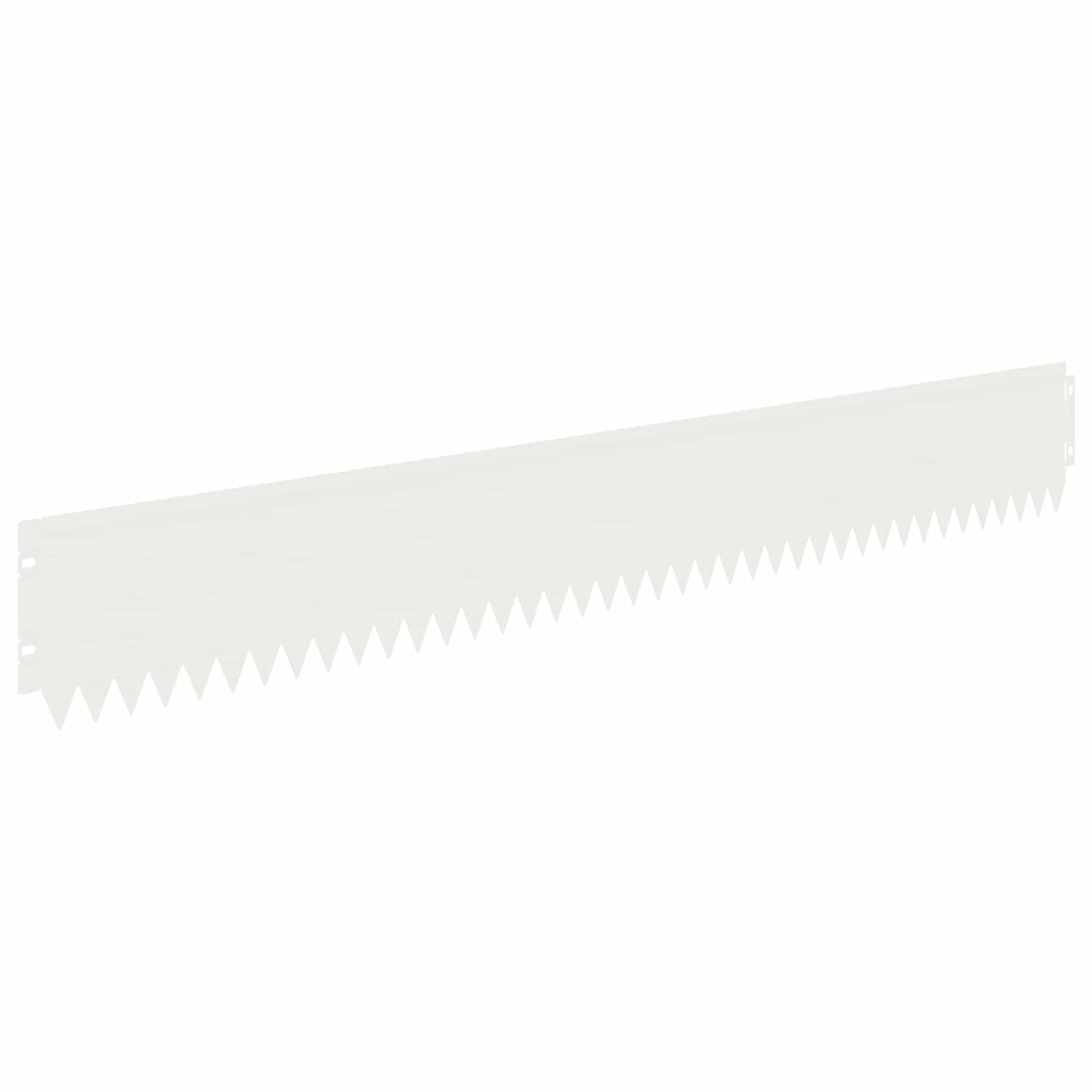 Gjerdekant 30 pcs 103 x 15 cm Stål Hvit
