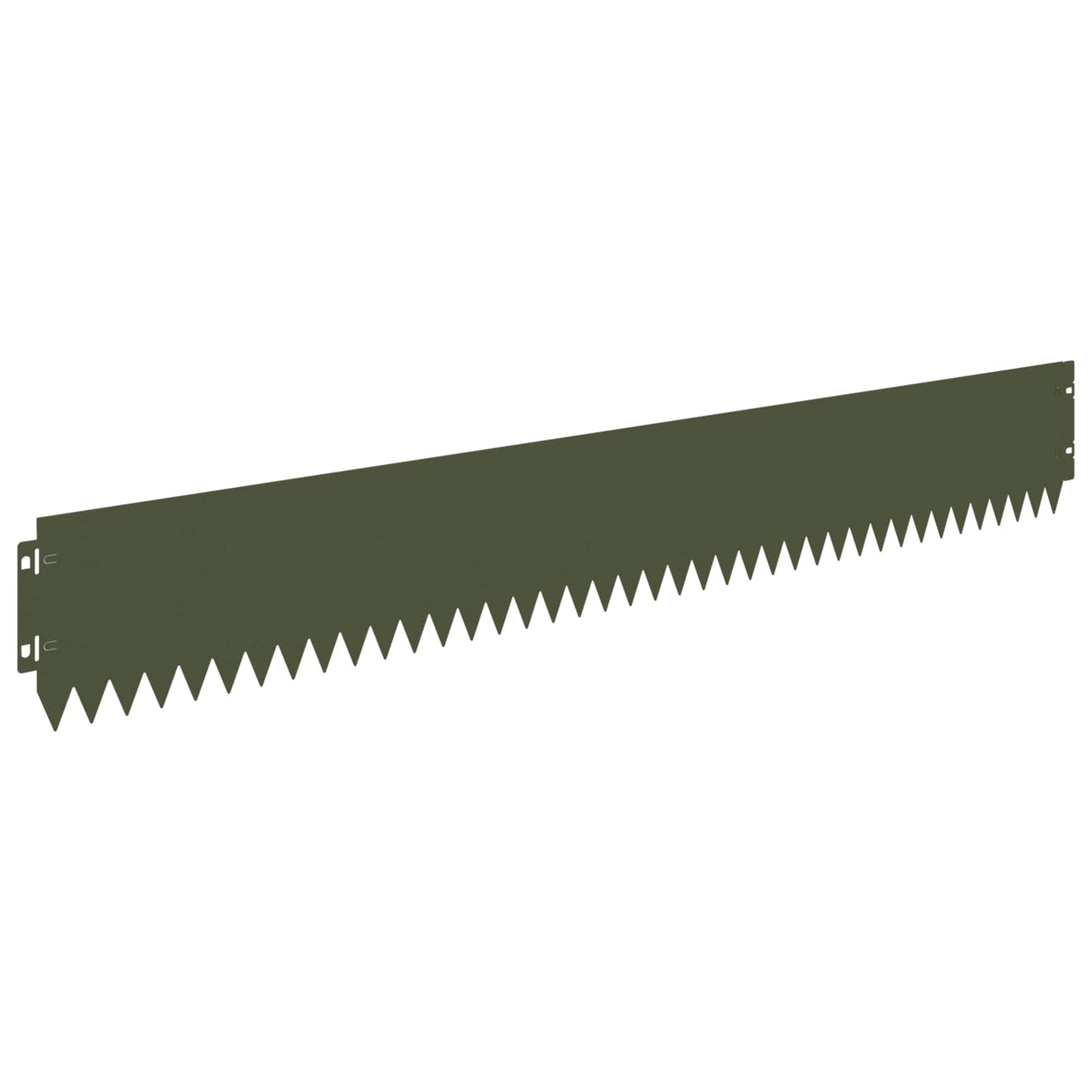 Gjerdekant 30 pcs 103 x 15 cm Stål Olivengrønn