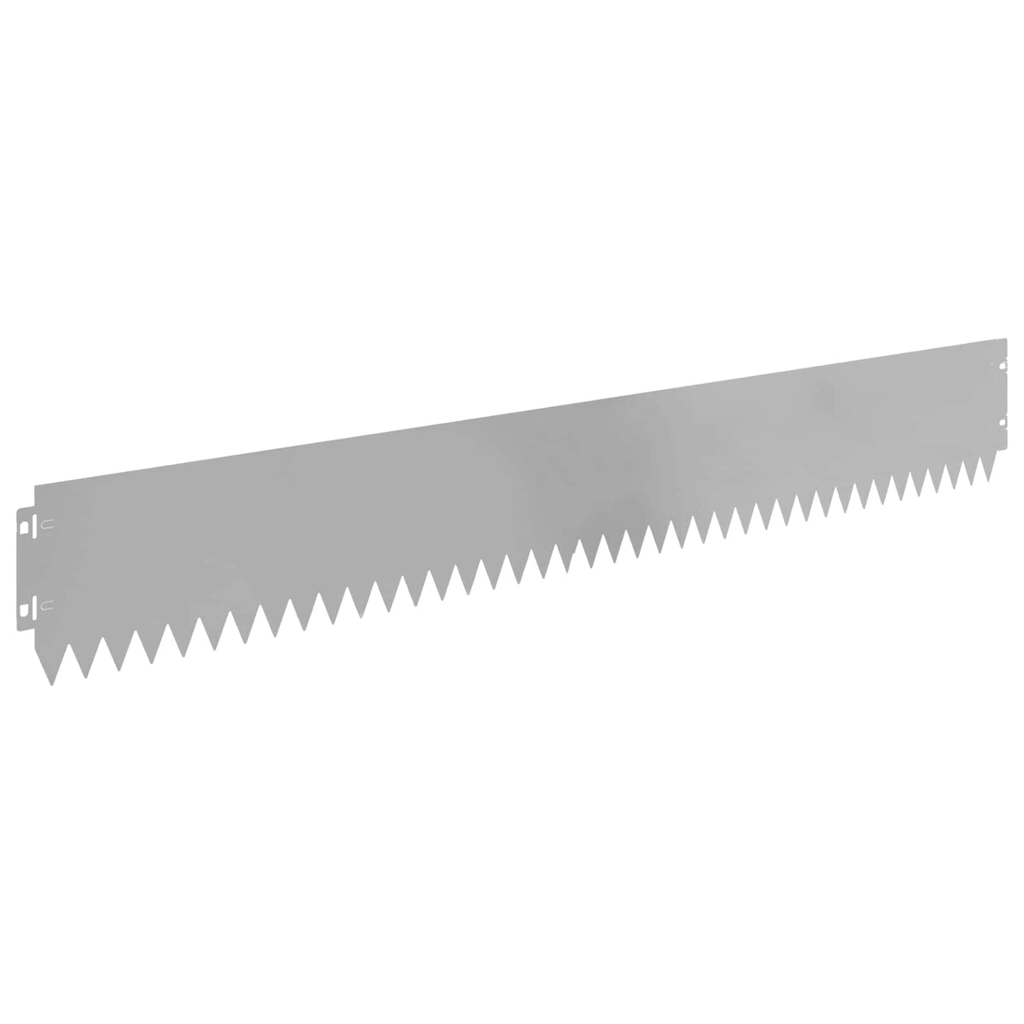Gjerdekant 10 pcs 103 x 15 cm Stål Sølv