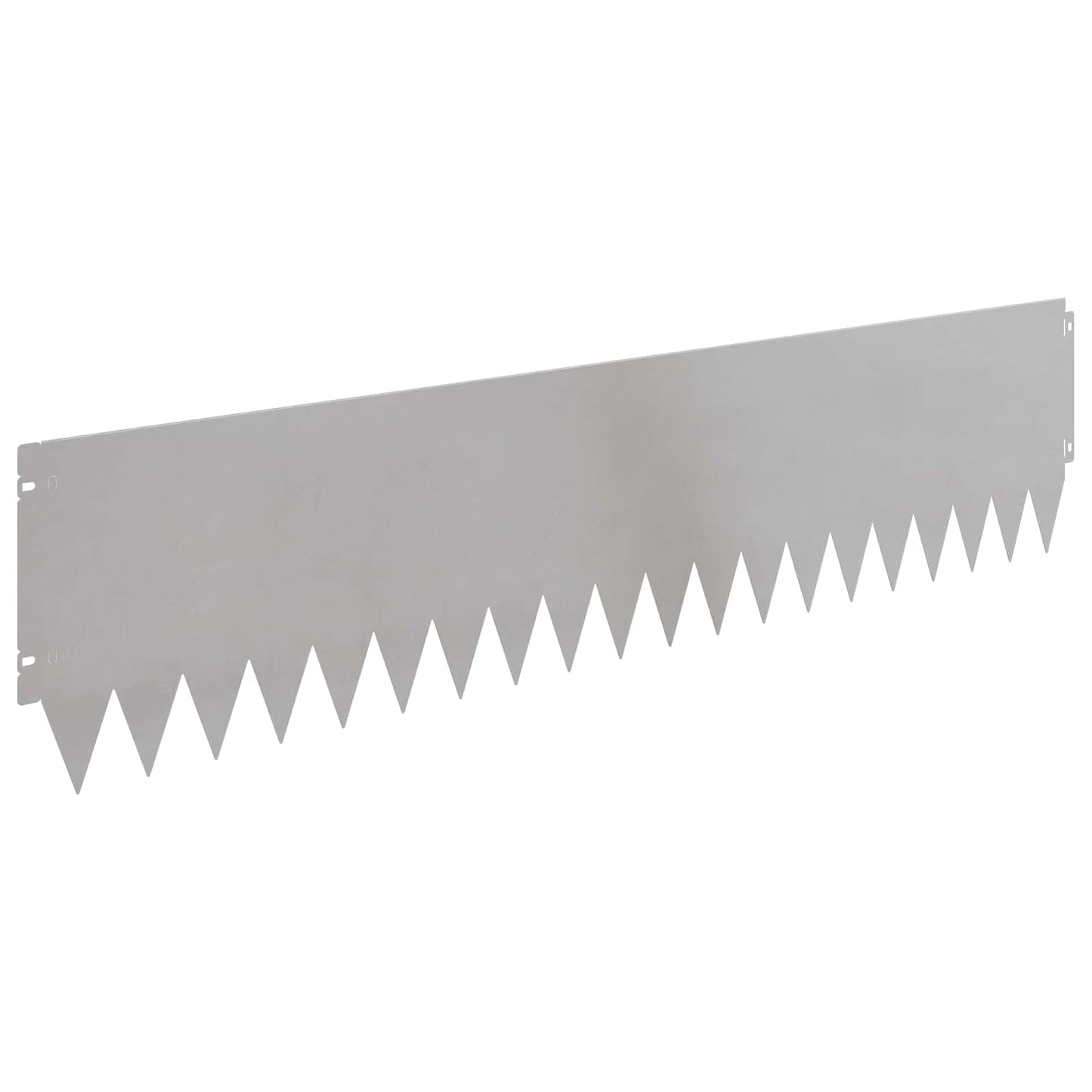 Gjerdekant 10 pcs 103 x 25 cm Stål Sølv