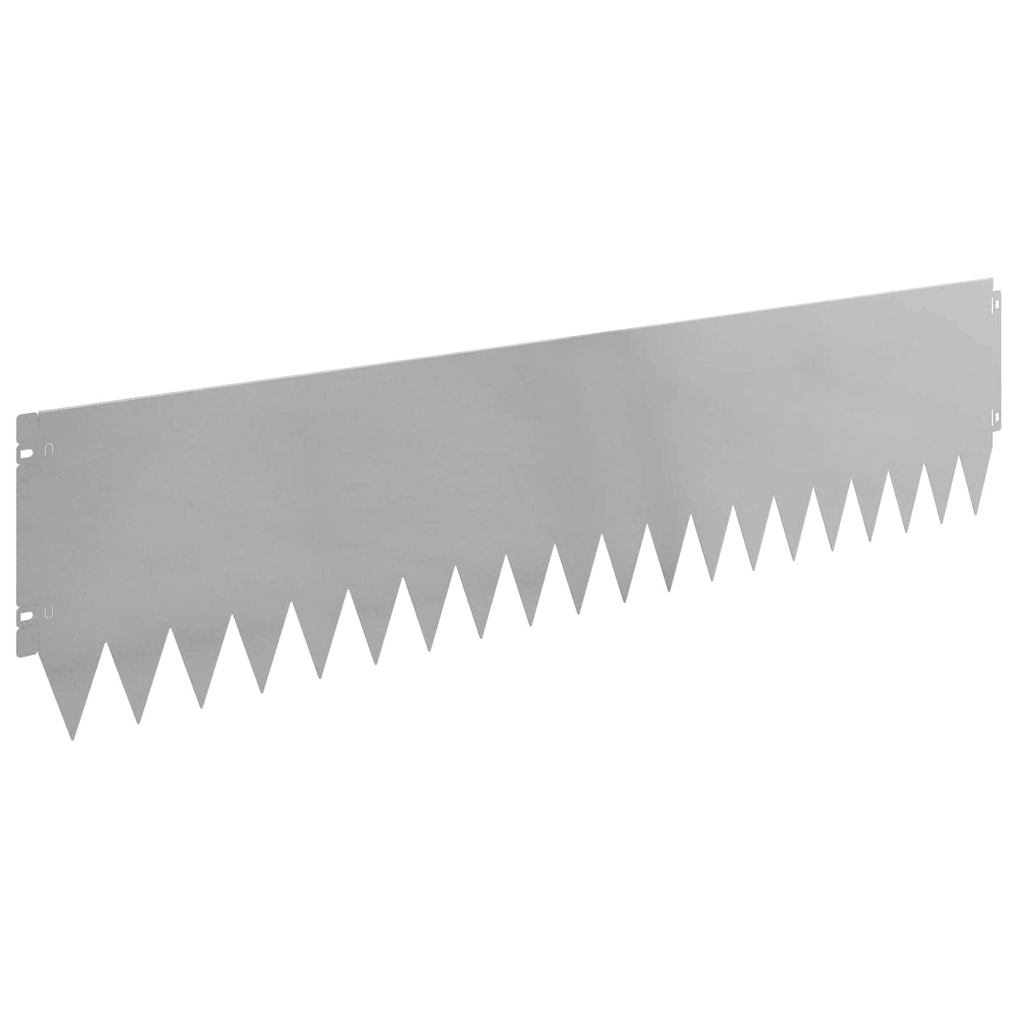 Gjerdekant 10 pcs 103 x 25 cm Stål Sølv