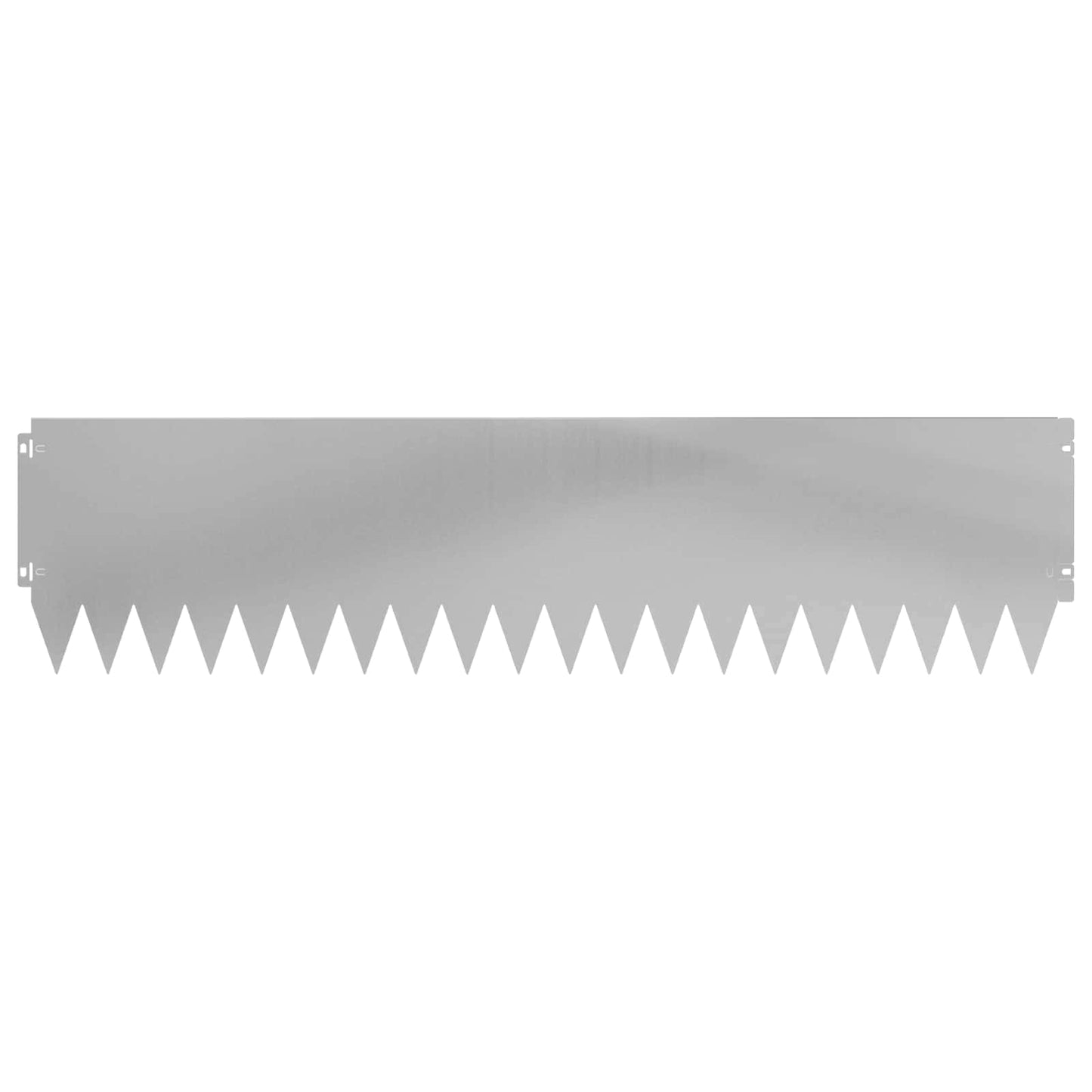 Gjerdekant 20 pcs 103 x 25 cm Stål Sølv
