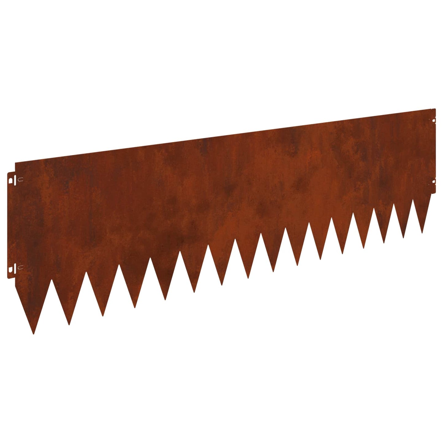 Gjerdekant 10 pcs 103 x 30 cm Stål Rusten