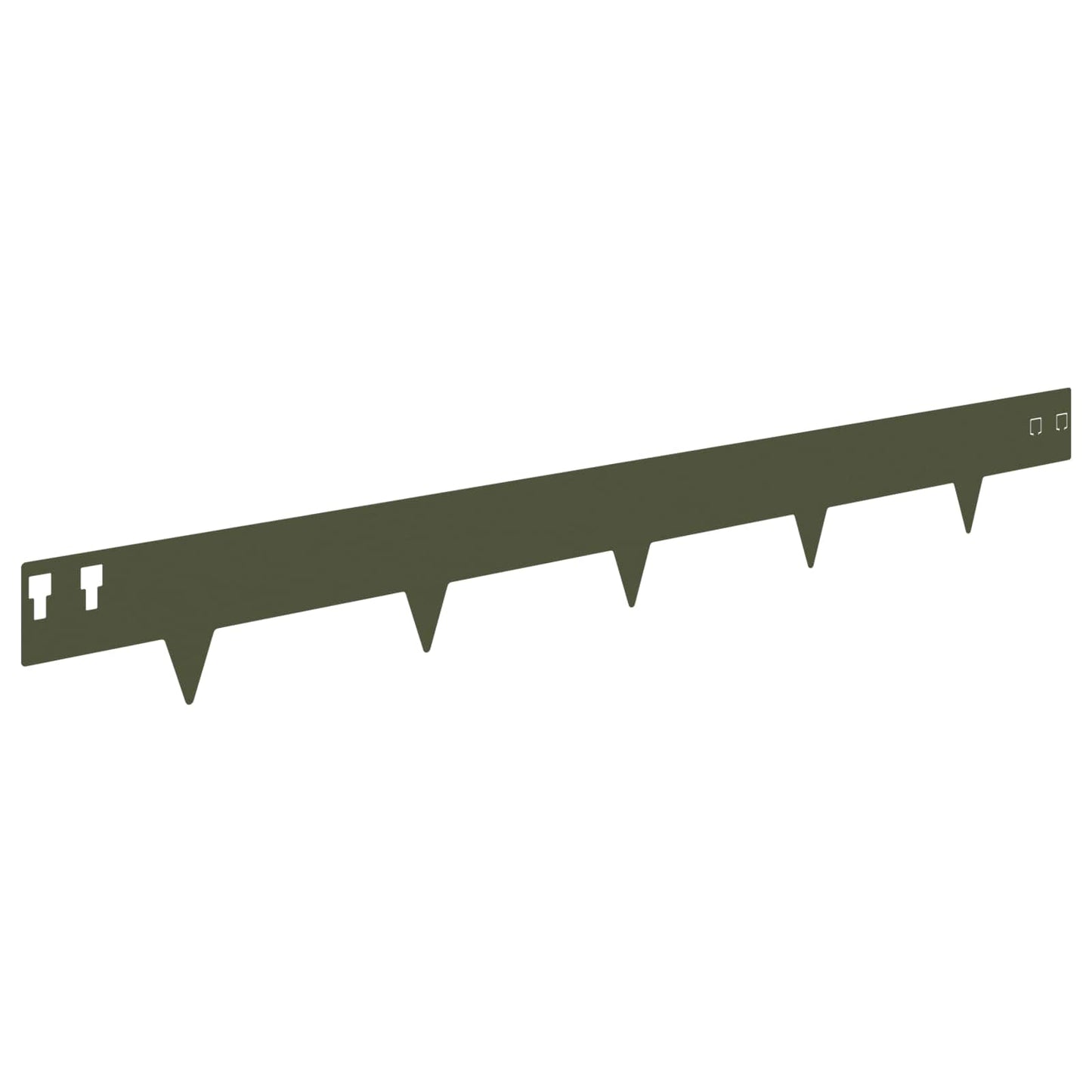Gjerdekant 50 pcs 100 x 12 cm Stål Olivengrønn