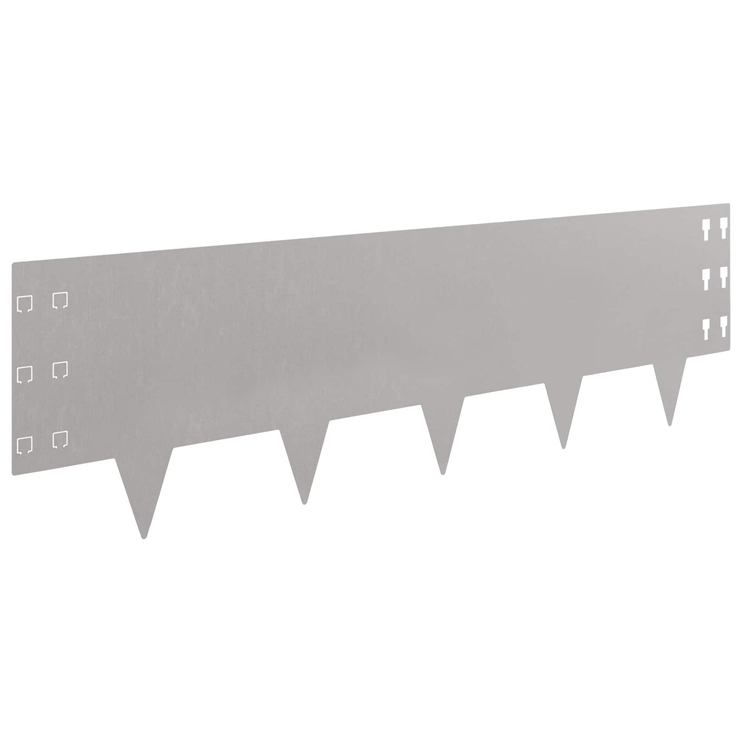 Gjerdekant 20 pcs 100 x 30 cm Stål Rusten