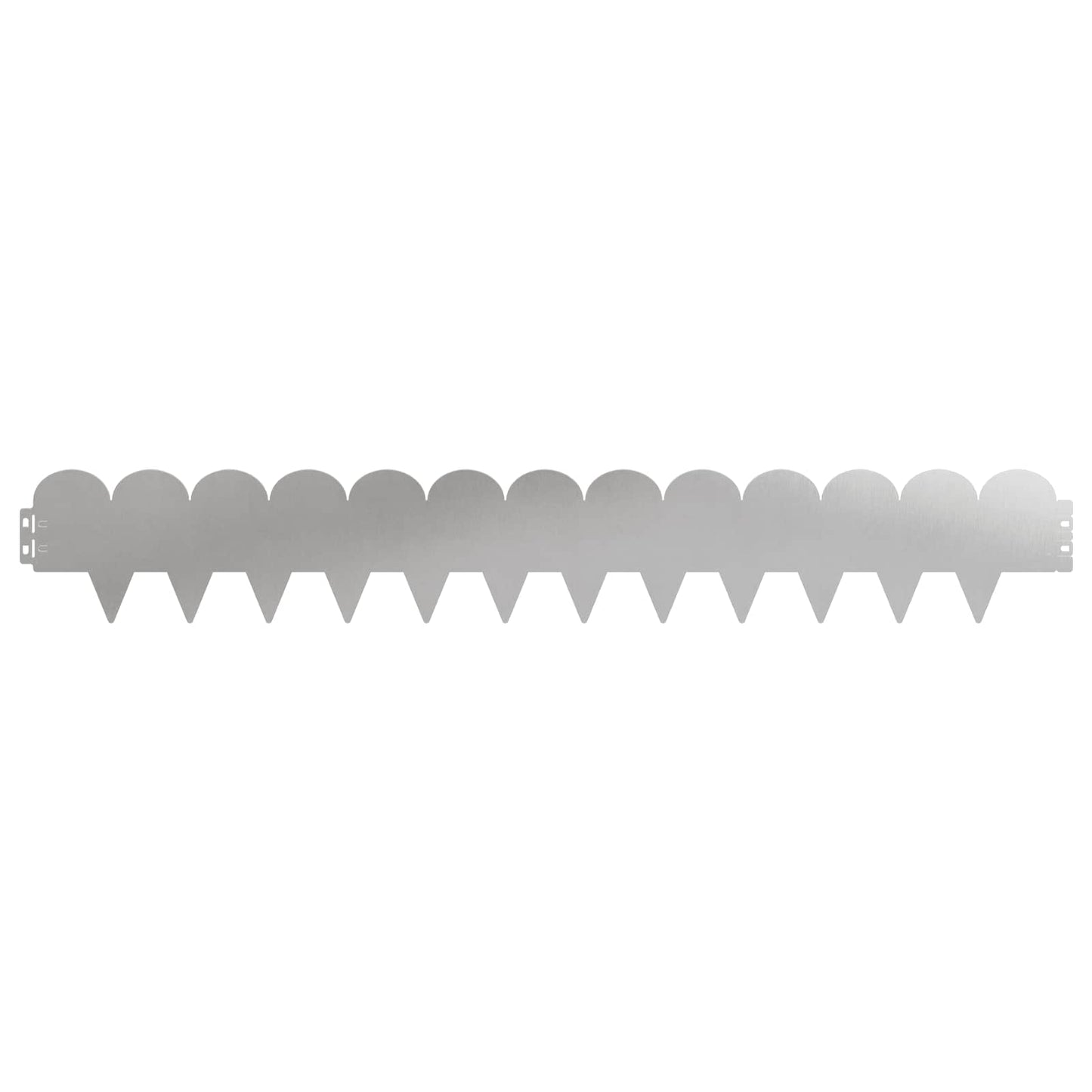 Gjerdekant 30 pcs 103 x 15 cm Stål Sølv