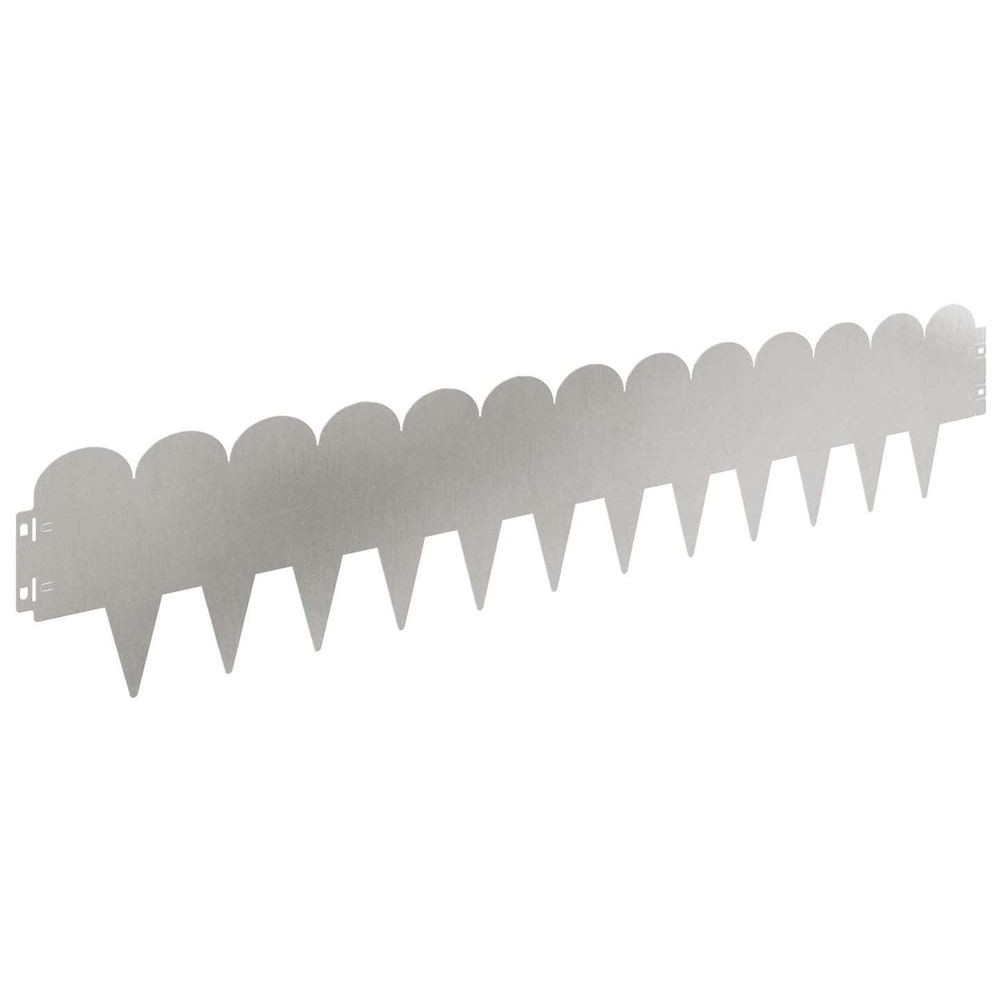 Gjerdekant 20 pcs 103 x 20 cm Stål Sølv