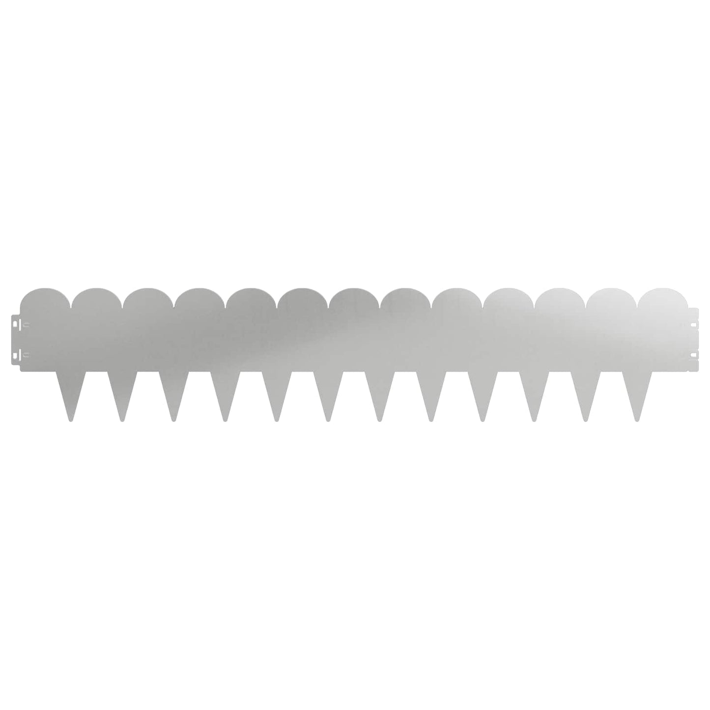 Gjerdekant 30 pcs 103 x 20 cm Stål Sølv