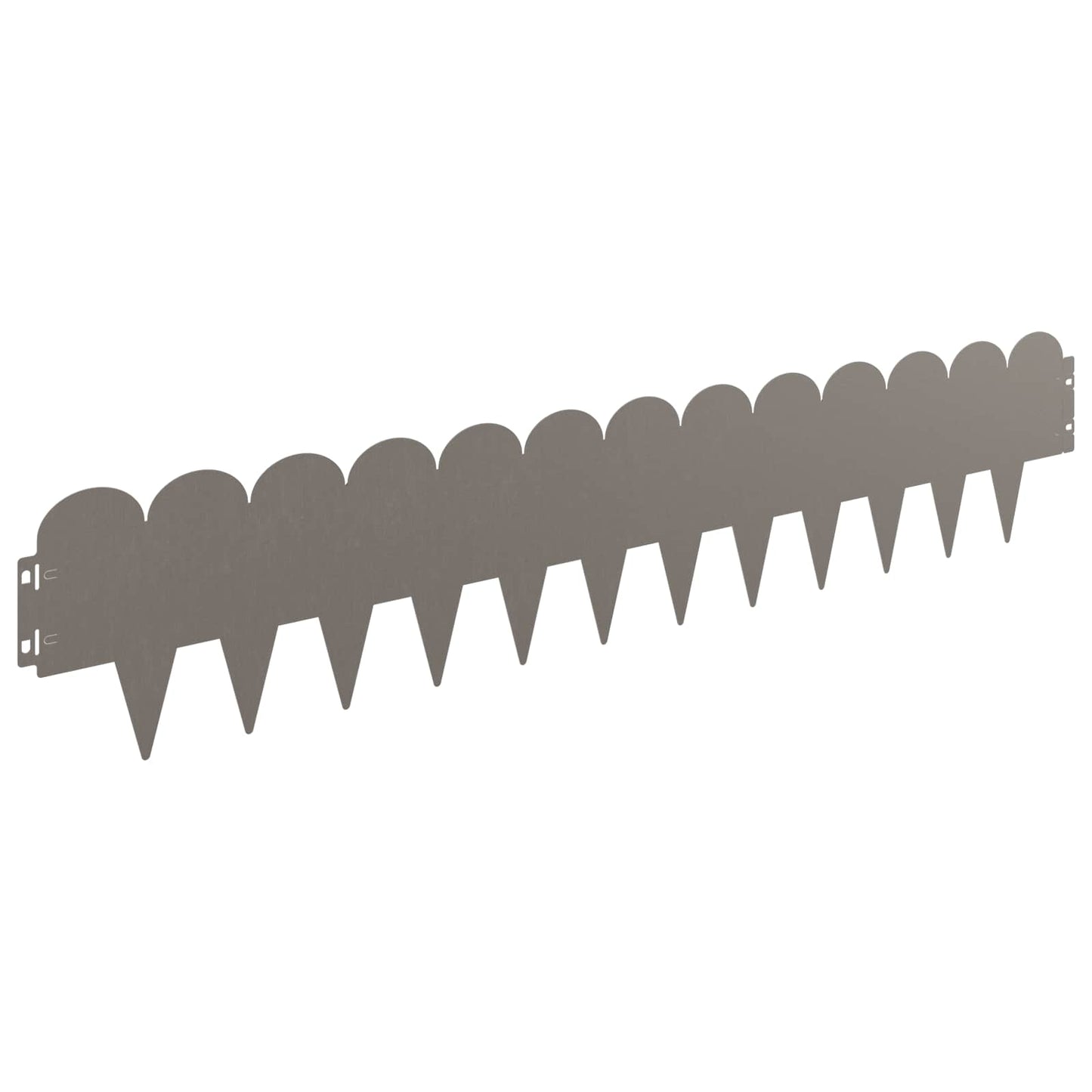 Gjerdekant 30 pcs 103 x 20 cm Stål Rusten