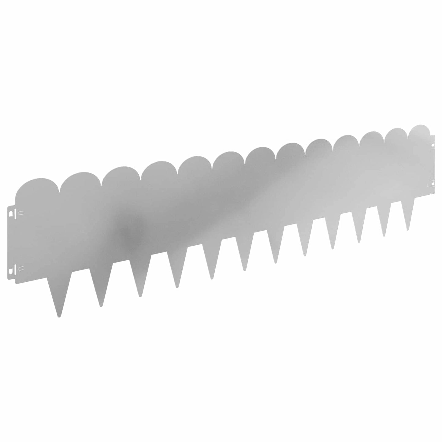 Gjerdekant 20 pcs 103 x 25 cm Stål Sølv