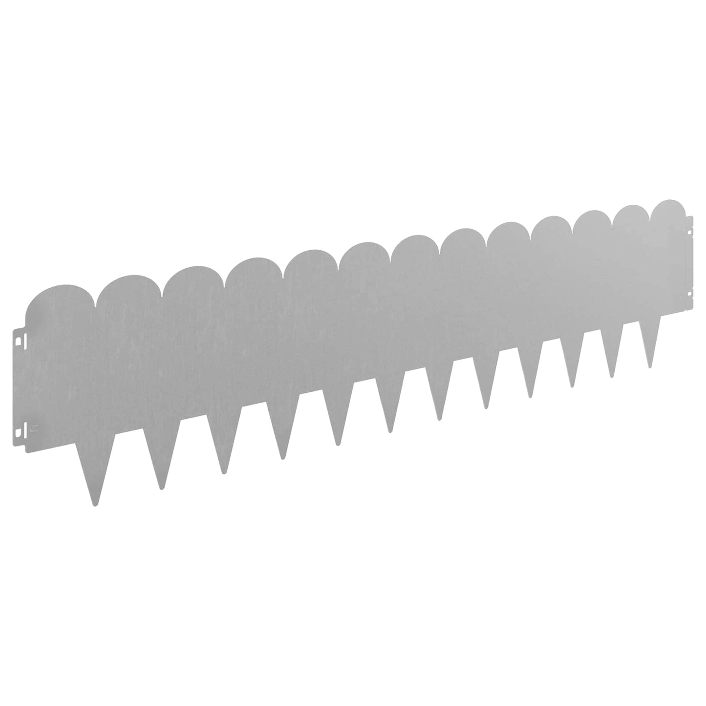 Gjerdekant 20 pcs 103 x 25 cm Stål Rusten