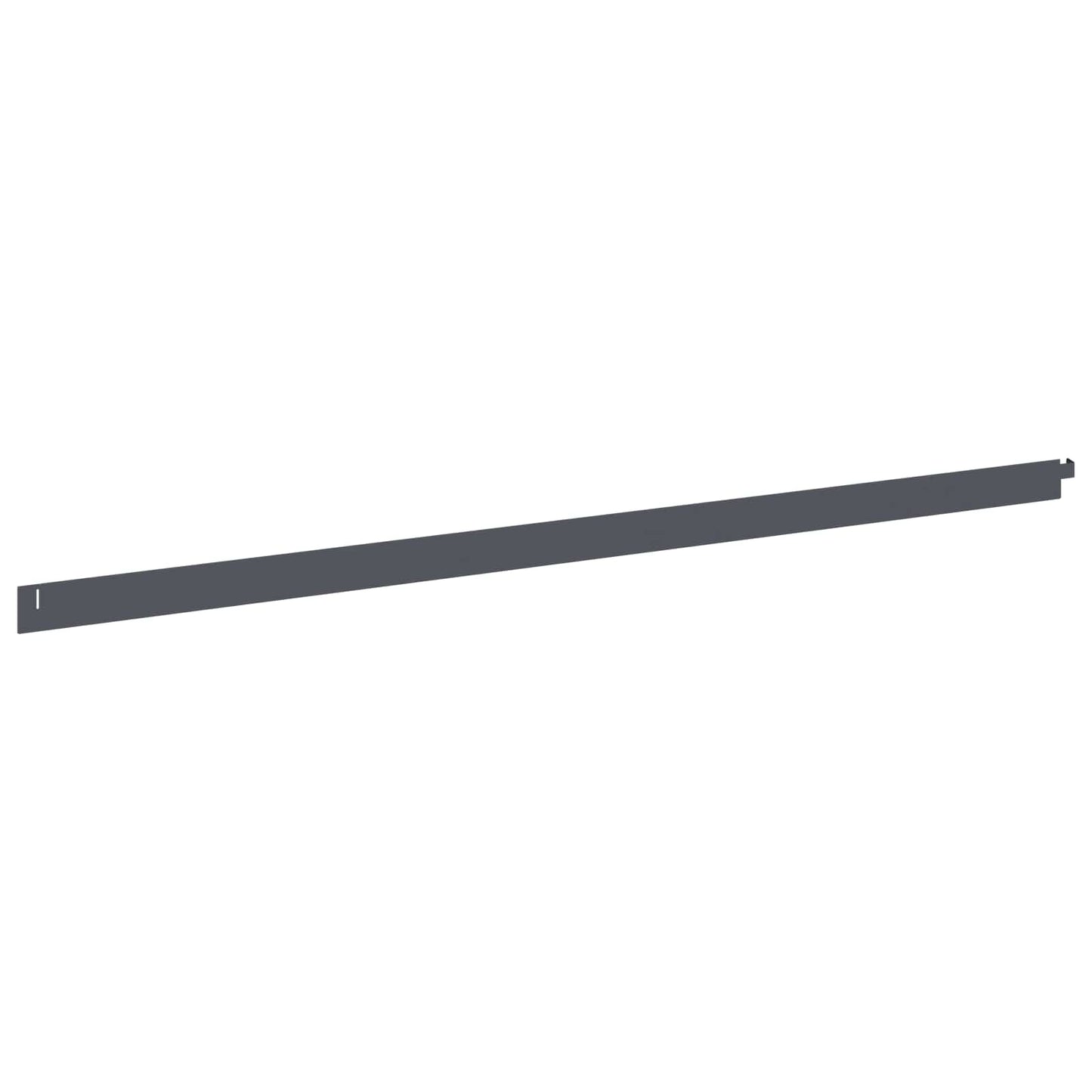 Gjerdekant 10 pcs 102 x 4 x 4 cm Stål Antrasitt