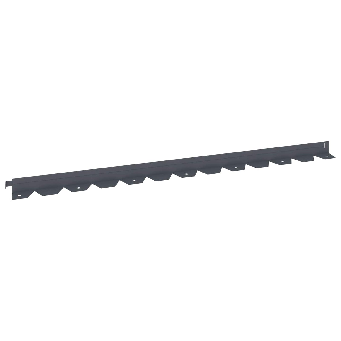 Gjerdekant 50 pcs 102 x 4 x 4 cm Stål Antrasitt