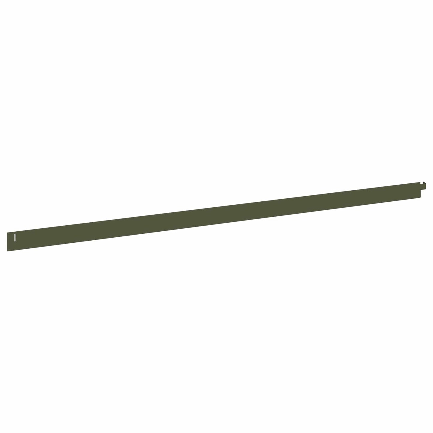Gjerdekant 30 stk. 102 x 4 x 4 cm Stål Olivengrønn