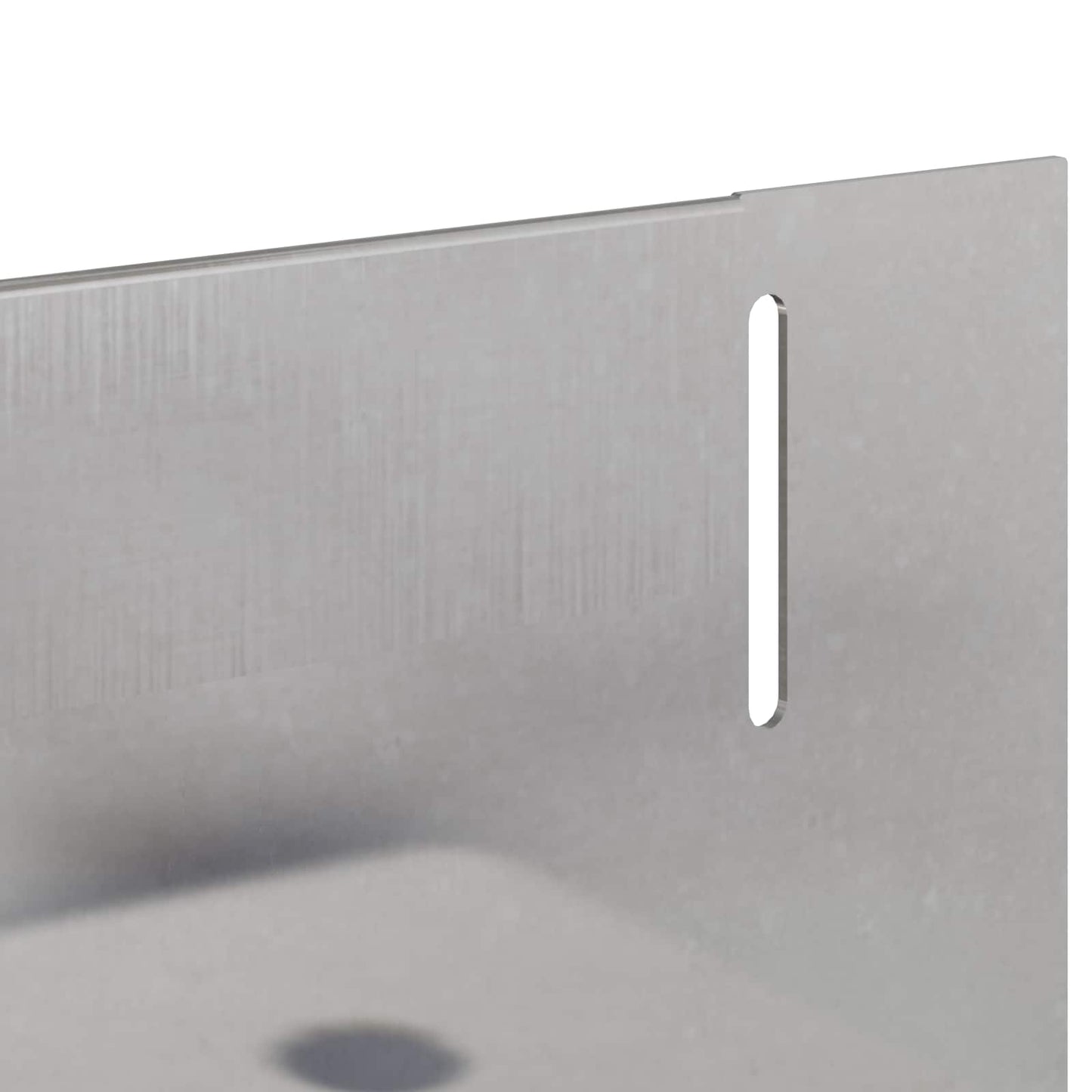 Gjerdekant 10 pcs 102 x 4 x 4 cm Stål Sølv