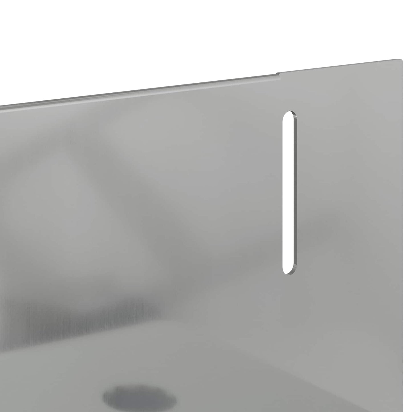 Gjerdekant 50 pcs 102 x 4 x 4 cm Stål Sølv