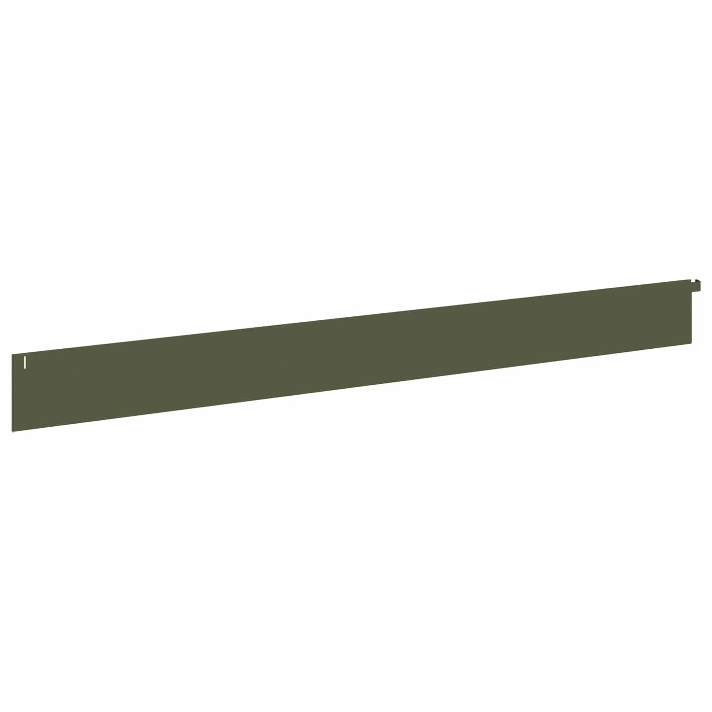 Gjerdekant 20 stk. 102 x 10 x 4 cm Stål Olivengrønn