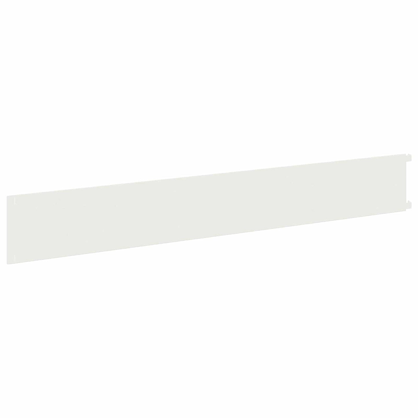 Gjerdekant 30 pcs 102 x 15 x 4 cm Stål Hvit