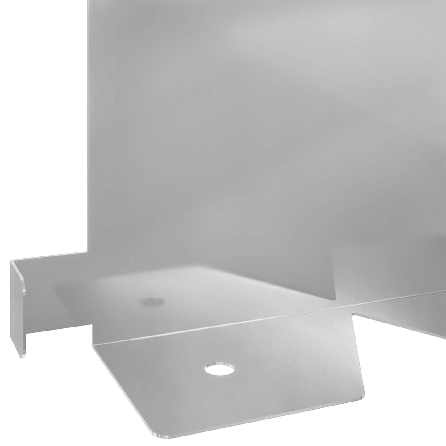 Gjerdekant 30 pcs 102 x 15 x 4 cm Stål Sølv