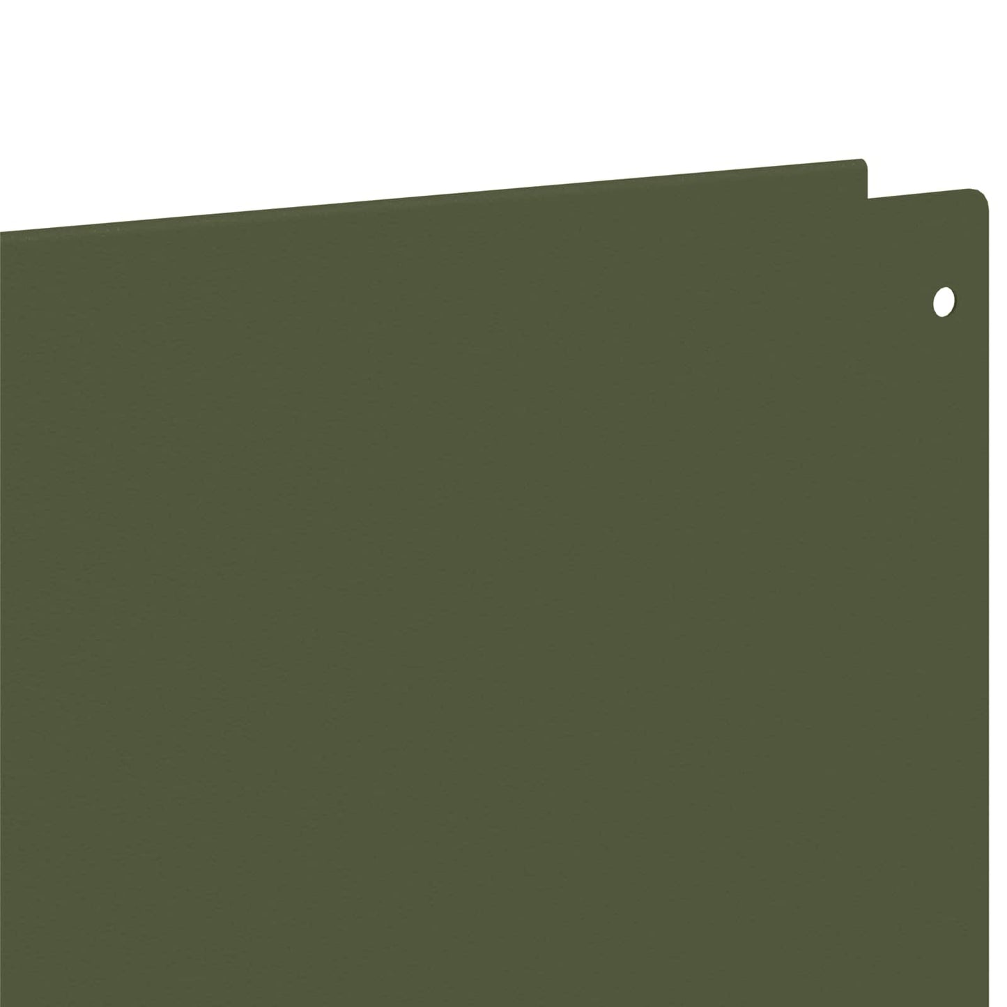 Gjerdekant 20 pcs 100 x 12 cm Stål Olivengrønn